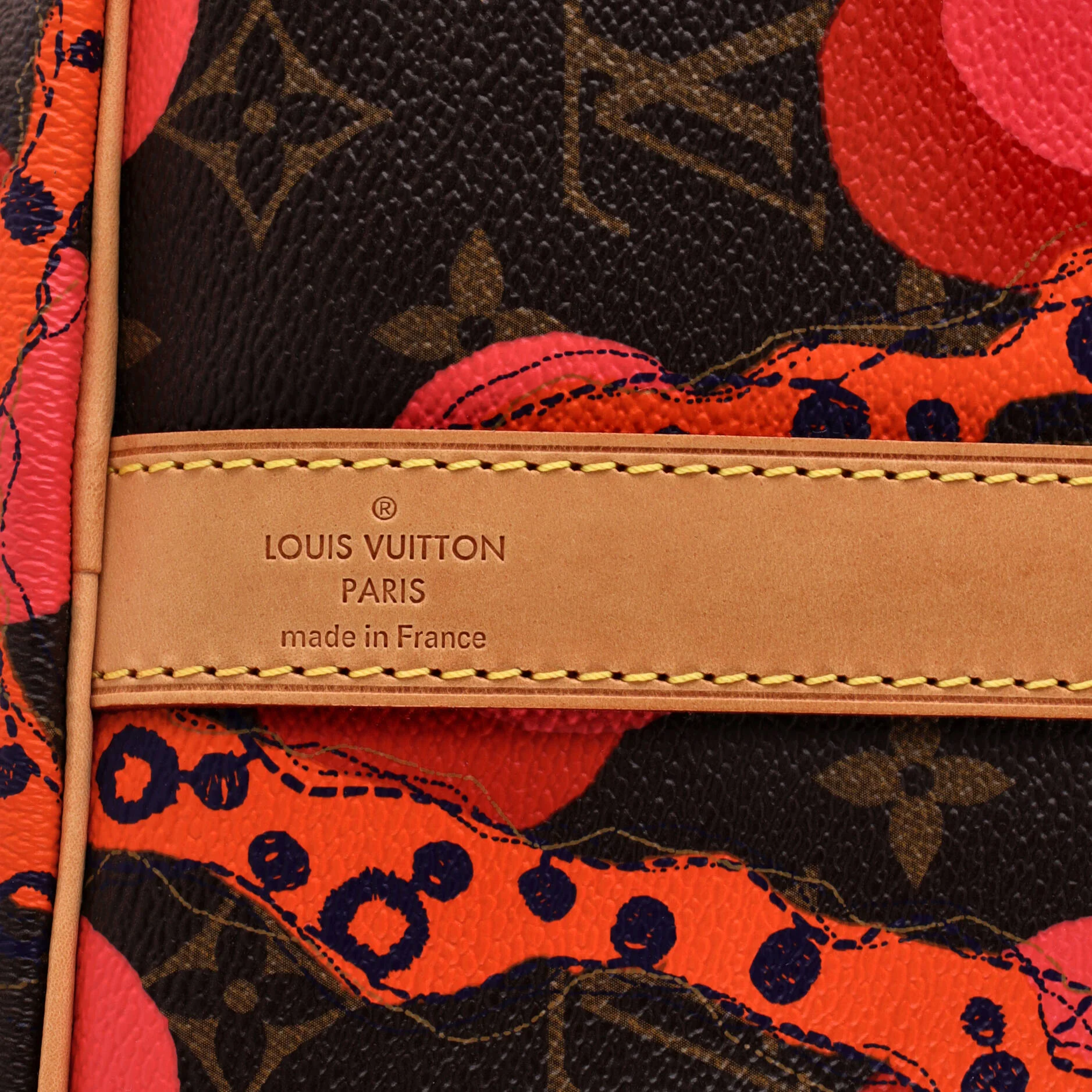 Keepall Bandouliere Bag Limited Edition Monogram Ramages 45 - Image 7