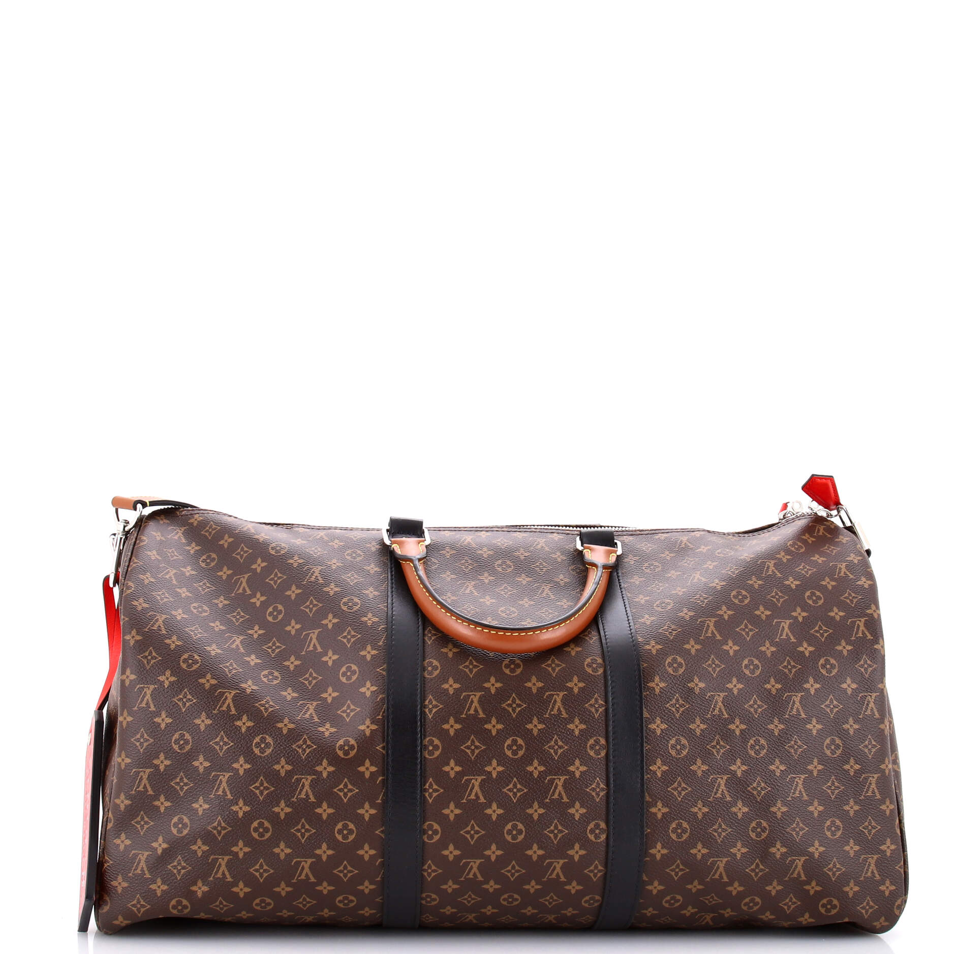 Keepall Bandouliere Bag Limited Edition Patchwork Monogram Canvas with Epi Leather 50 - Image 4