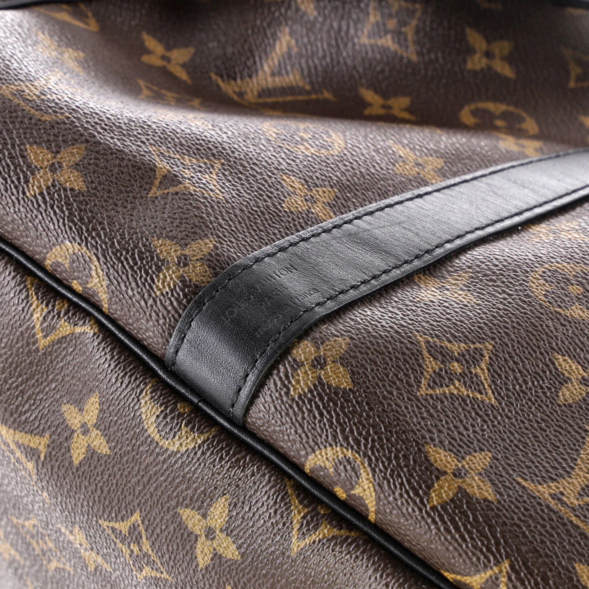 Keepall Bandouliere Bag Macassar Monogram Canvas 55 - Image 6
