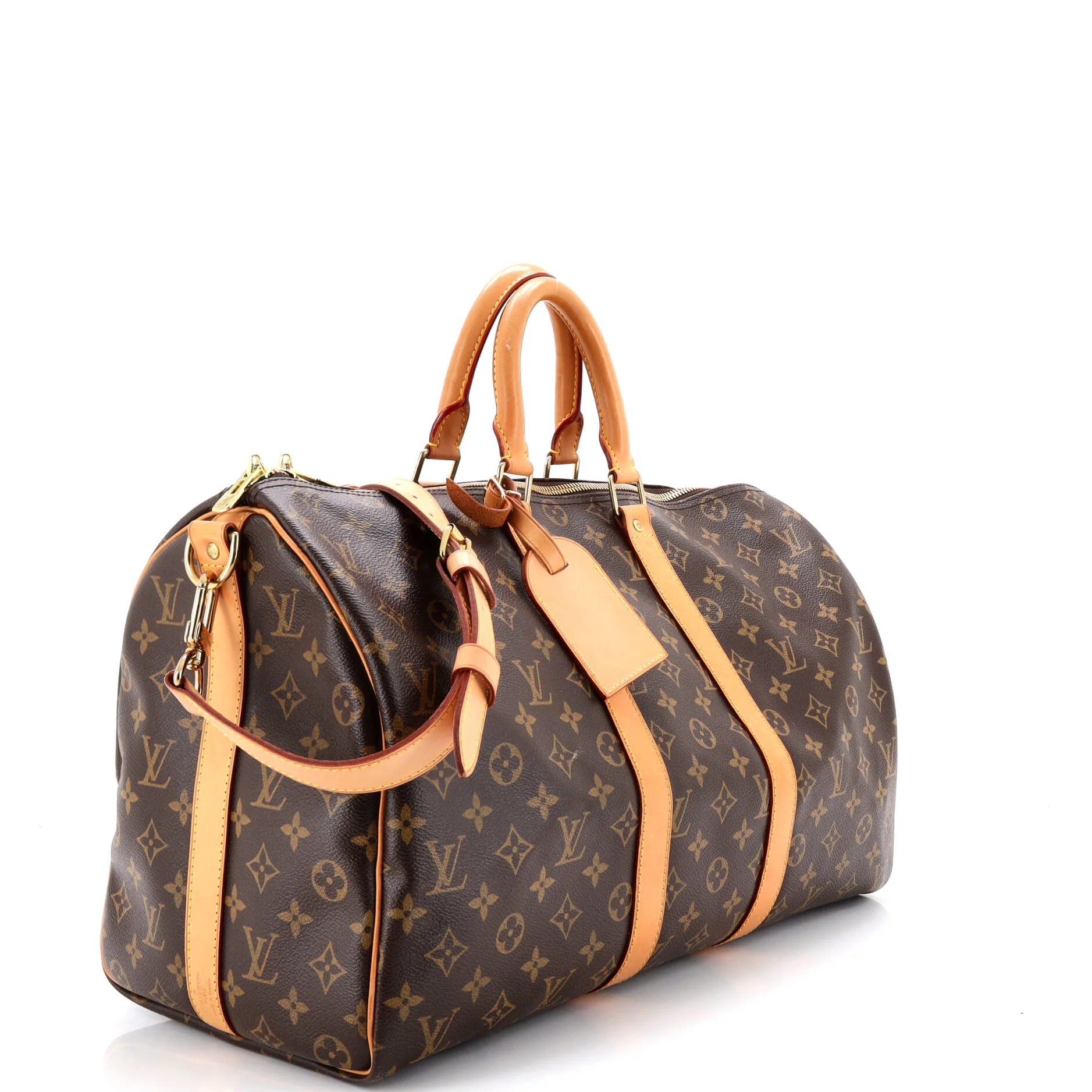 Keepall Bandouliere Bag Monogram Canvas 45 - Image 2