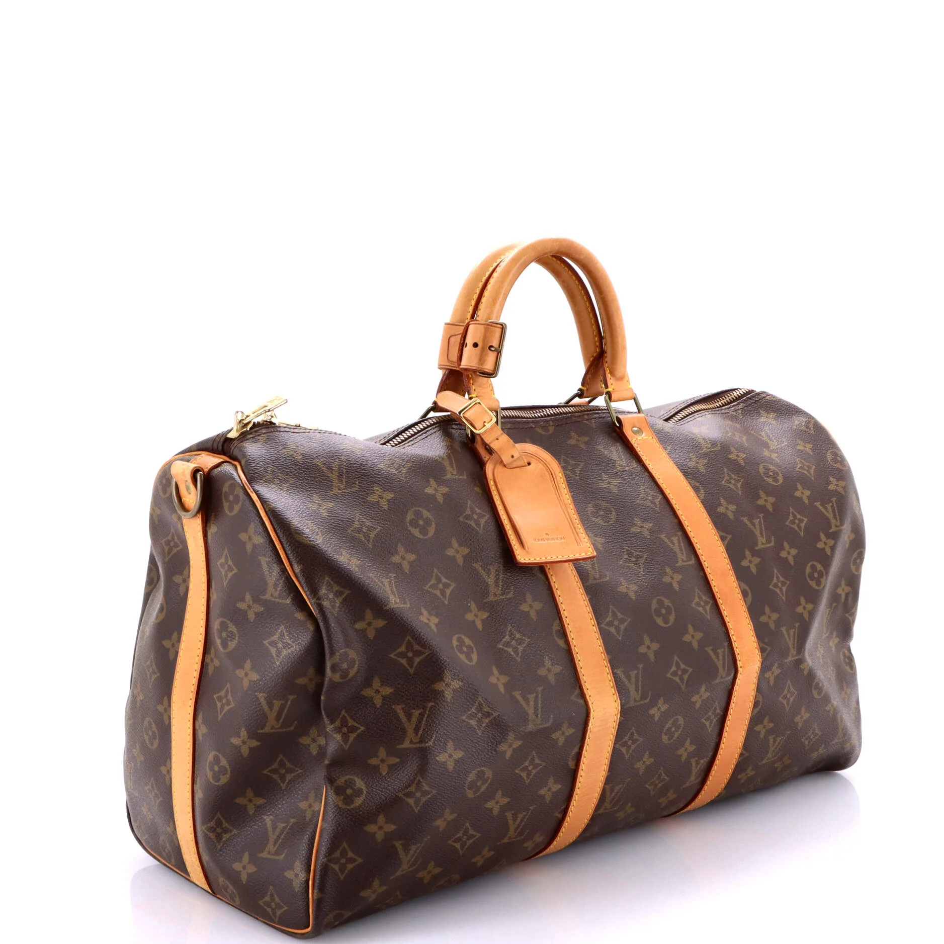Keepall Bandouliere Bag Monogram Canvas 50 - Image 2