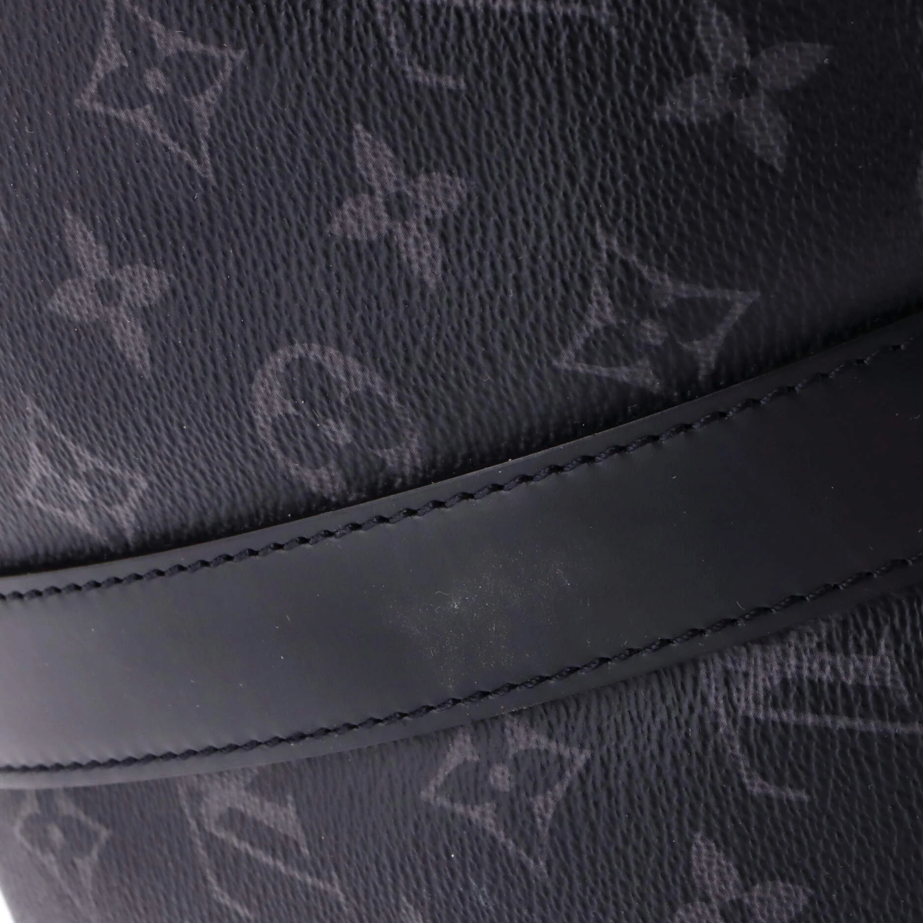 Keepall Bandouliere Bag Monogram Eclipse Canvas 45 - Image 7