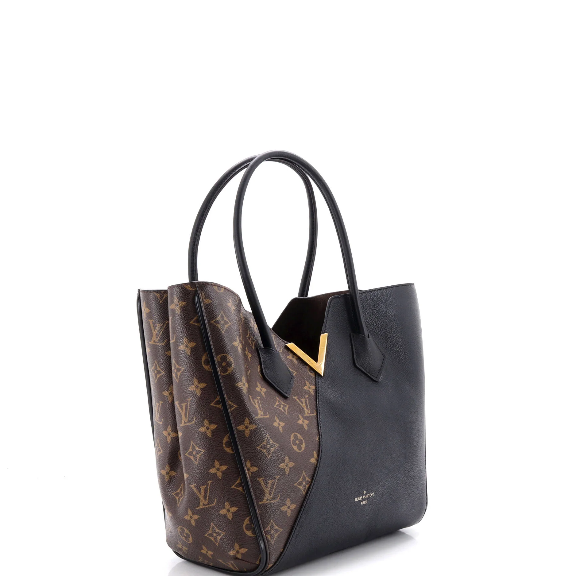 Kimono Handbag Monogram Canvas and Leather MM - Image 2