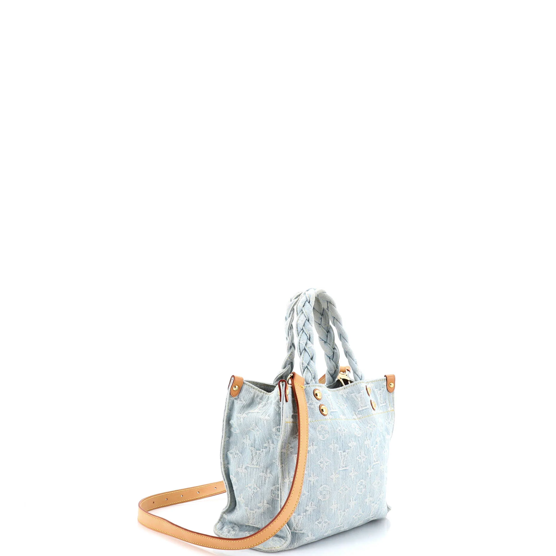 Let Go Tote Monogram Denim PM - Image 2