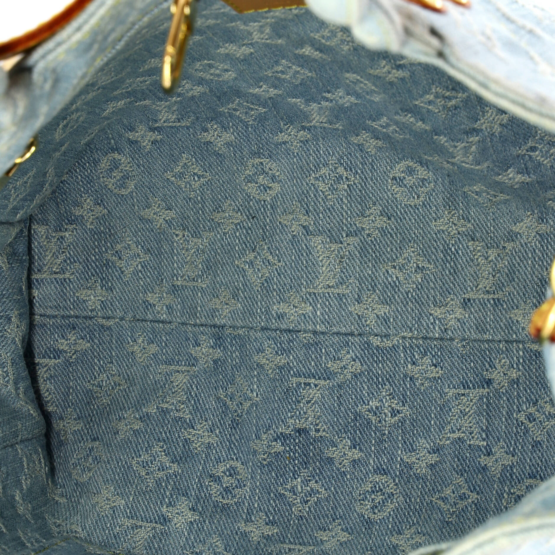 Let Go Tote Monogram Denim PM - Image 5