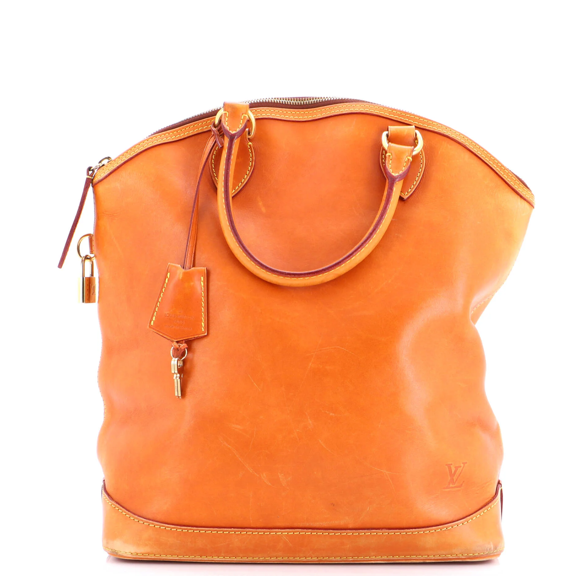 Lockit Handbag Nomade Leather Vertical