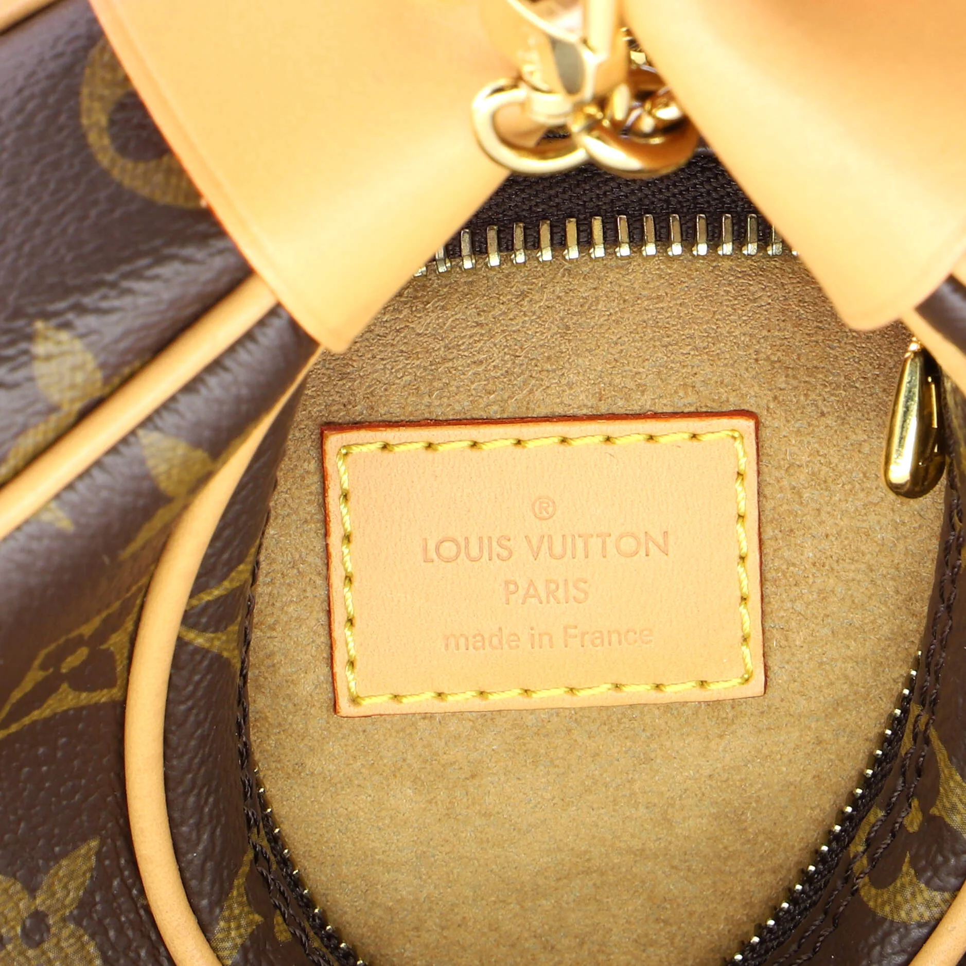 Loop Handbag Monogram Canvas - Image 6