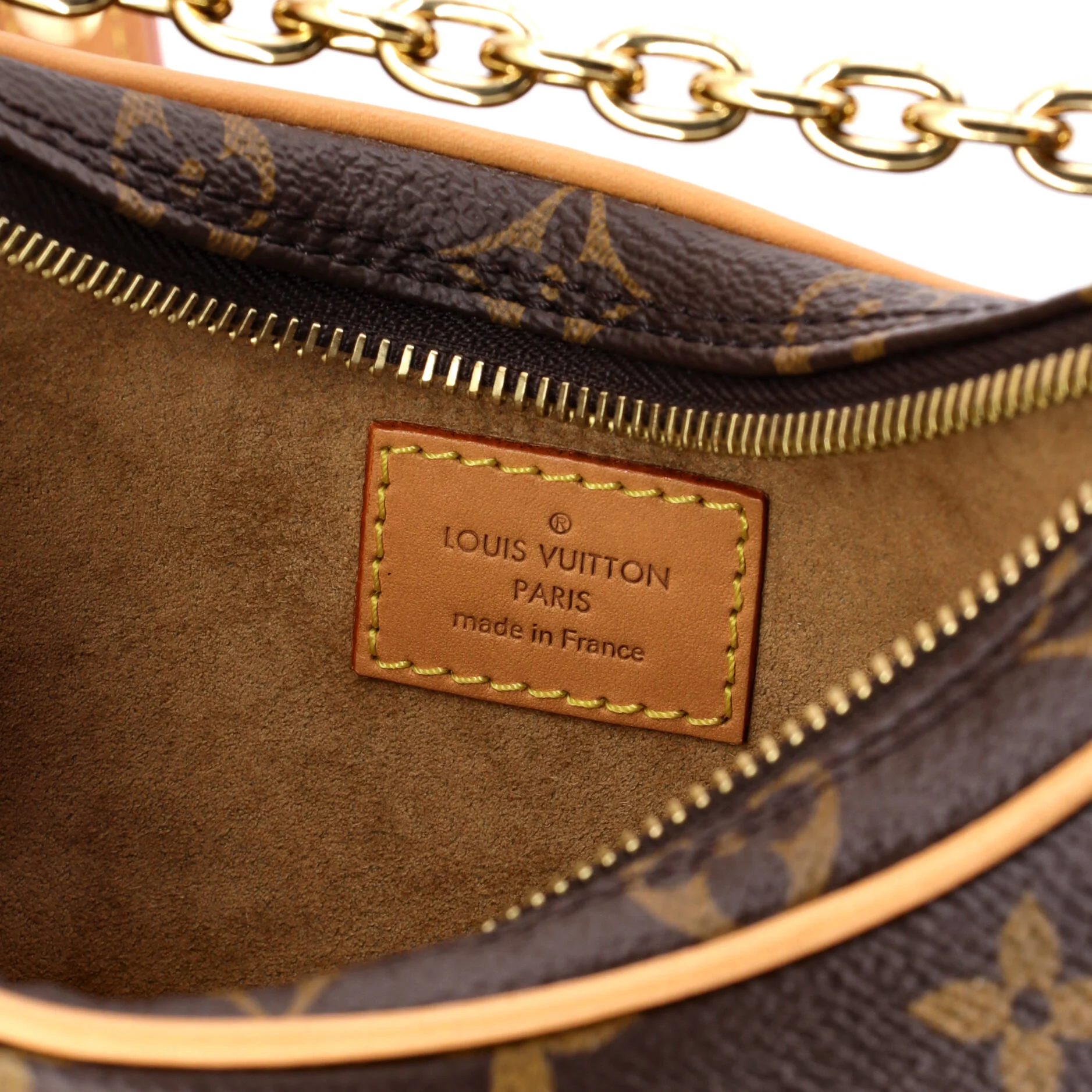 Loop Handbag Monogram Canvas - Image 7
