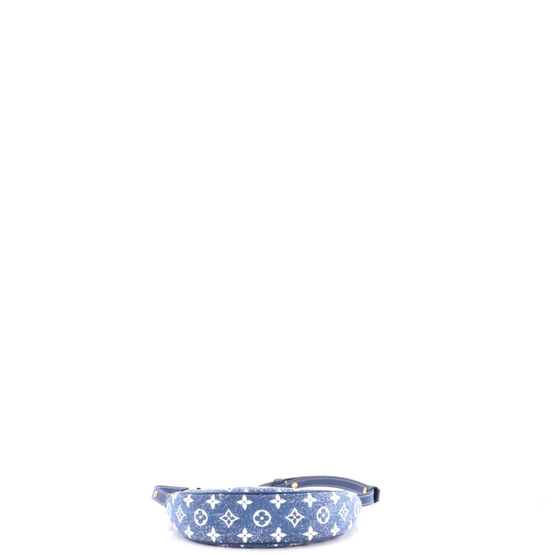 Loop Handbag Monogram Jacquard Denim - Image 4