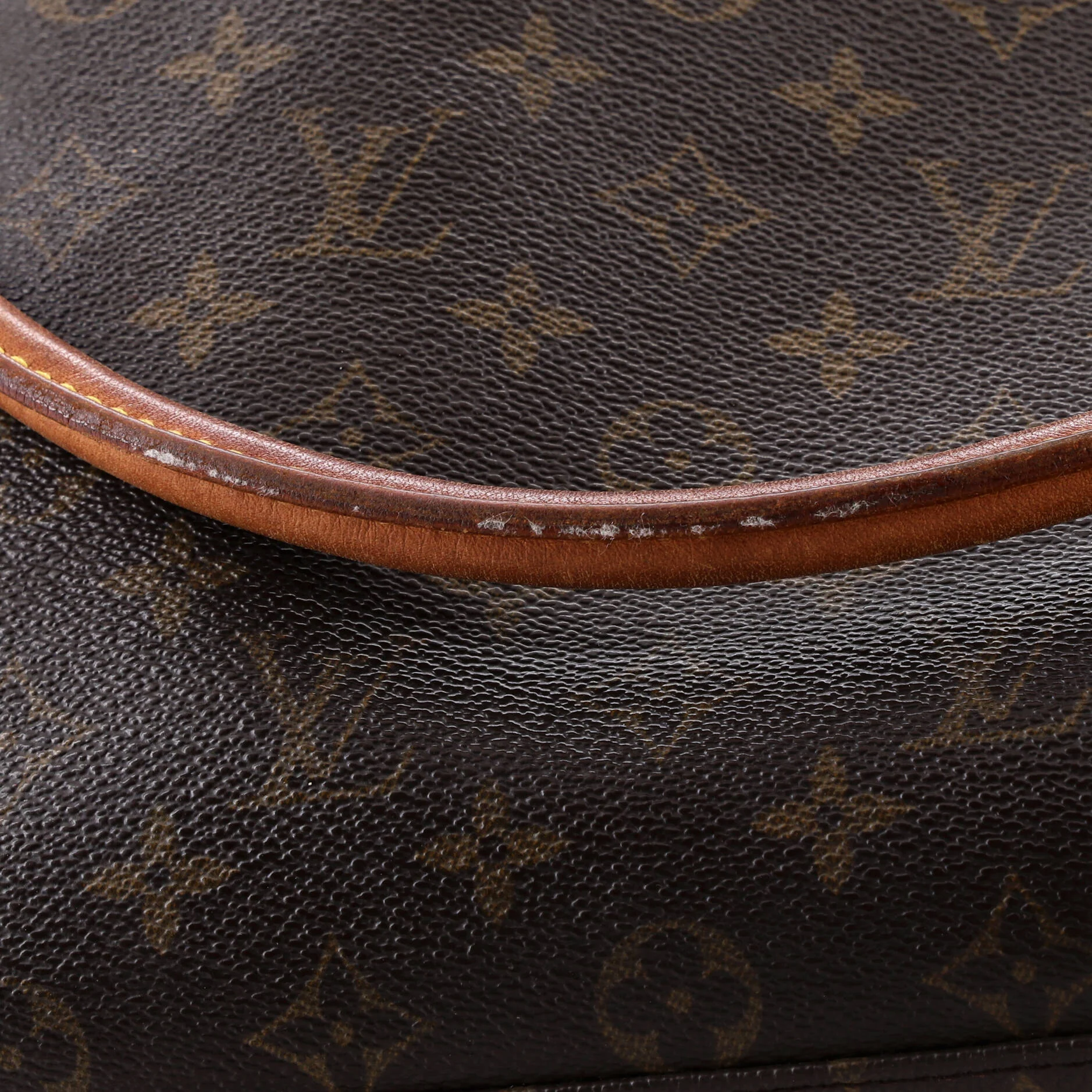 Looping Handbag Monogram Canvas GM - Image 7