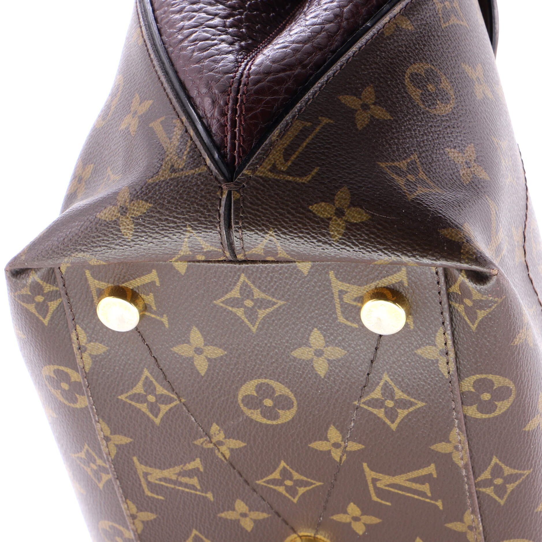 Majestueux Tote Monogram Canvas and Exotics MM - Image 7