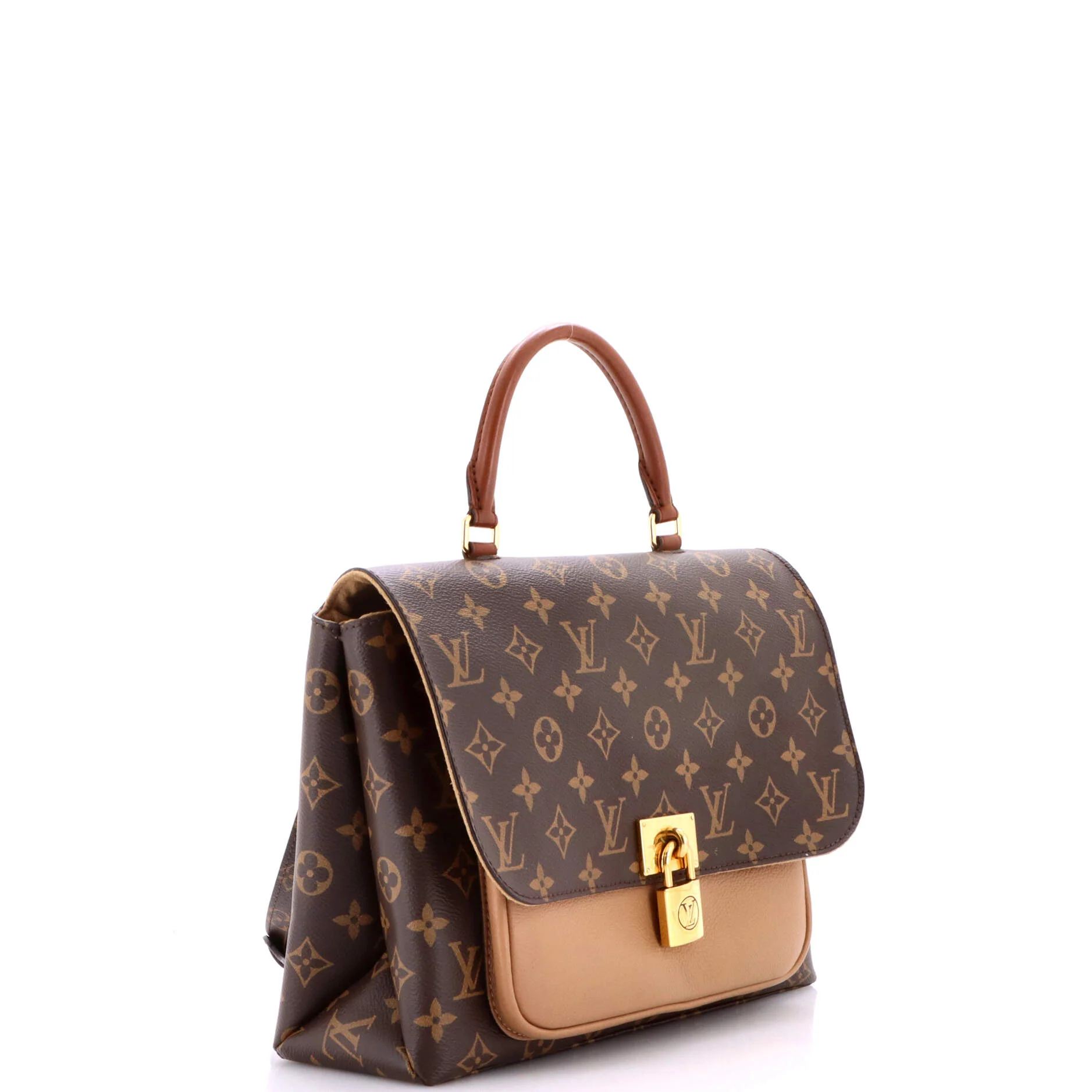 Marignan Handbag Monogram Canvas with Leather - Image 2