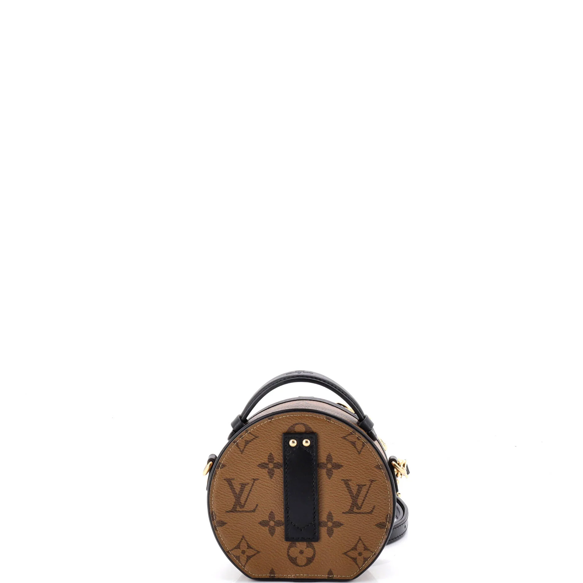 Mini Boite Chapeau Bag Reverse Monogram Canvas - Image 3