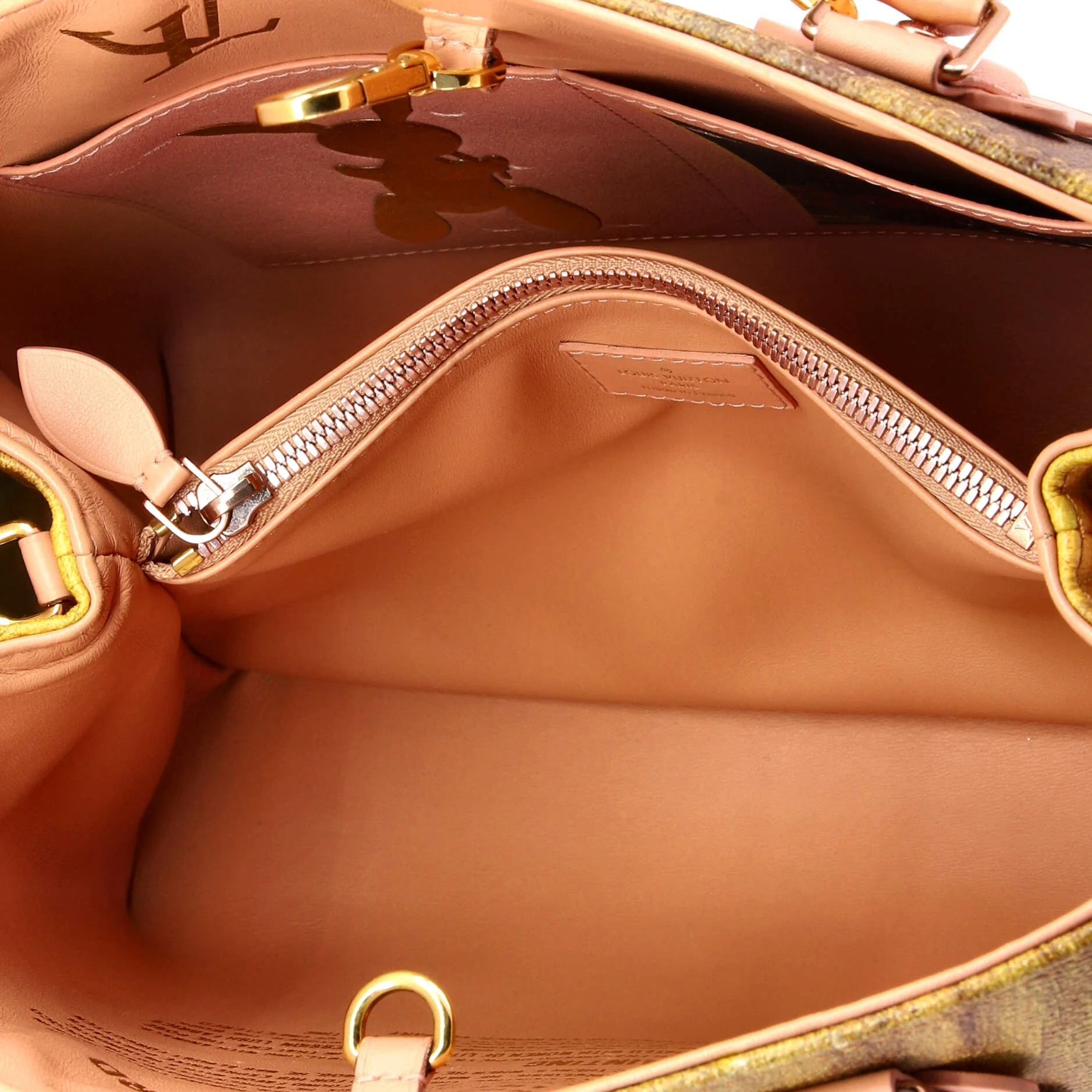 Montaigne Handbag Limited Edition Jeff Koons Fragonard Print Canvas MM - Image 5