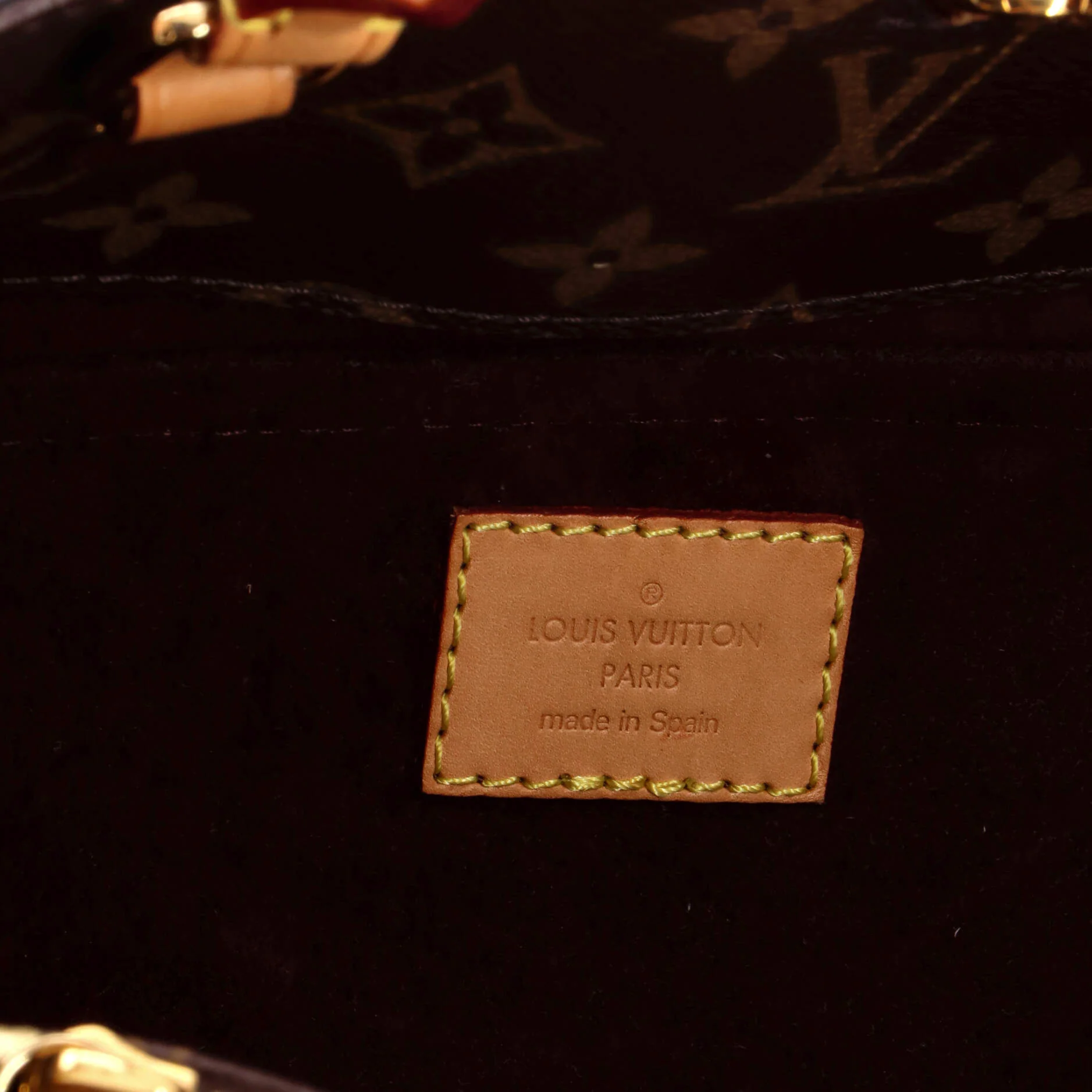 Montaigne Handbag Monogram Canvas MM - Image 8