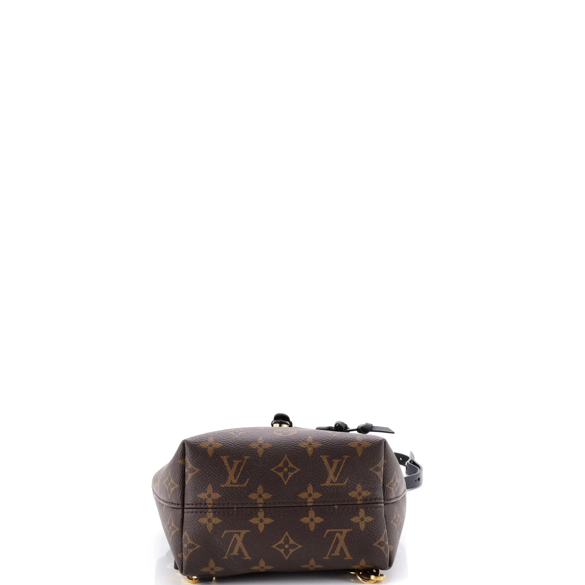 Montsouris NM Backpack Monogram Canvas with Leather BB - Image 4
