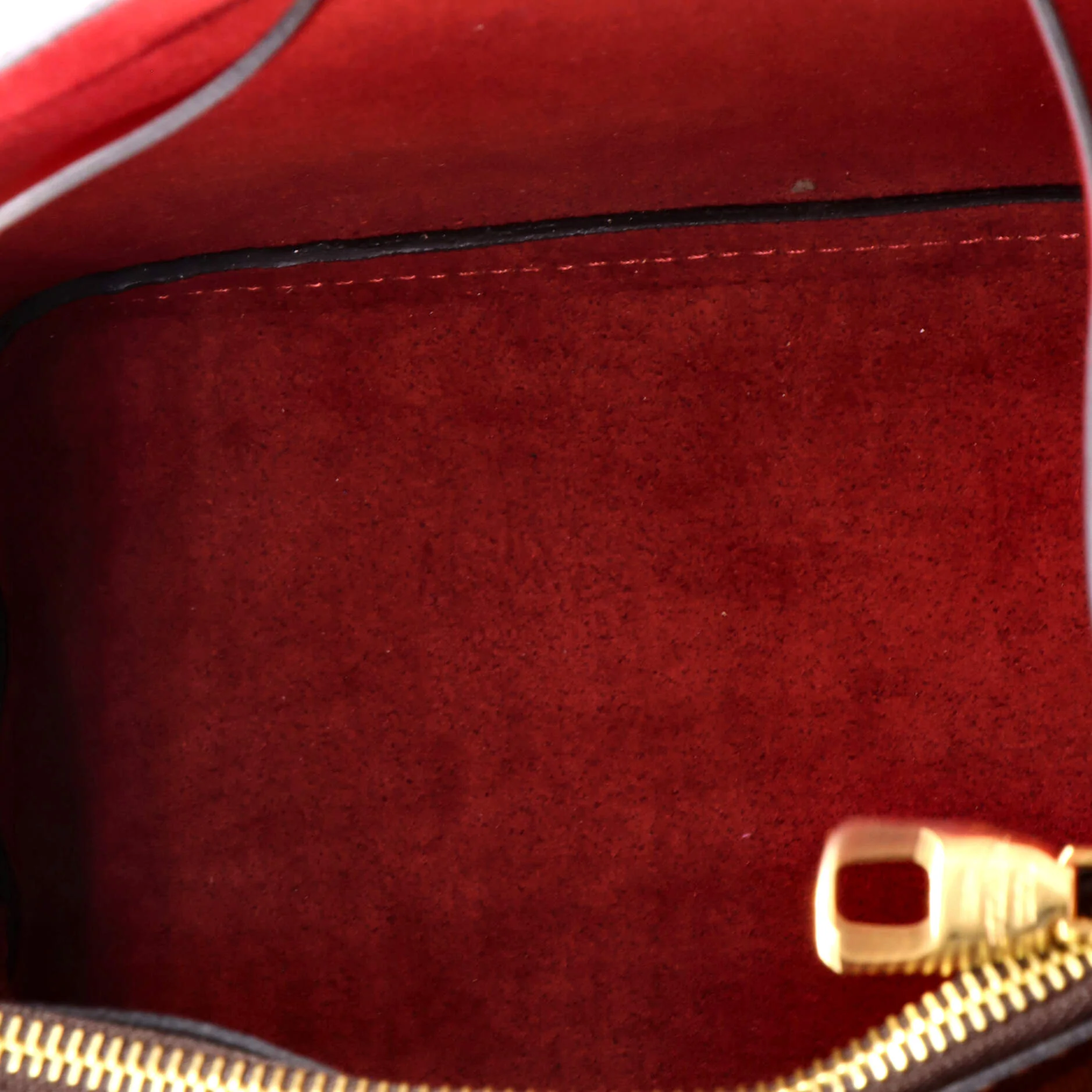 NeoNoe Handbag Damier with Leather MM - Image 5