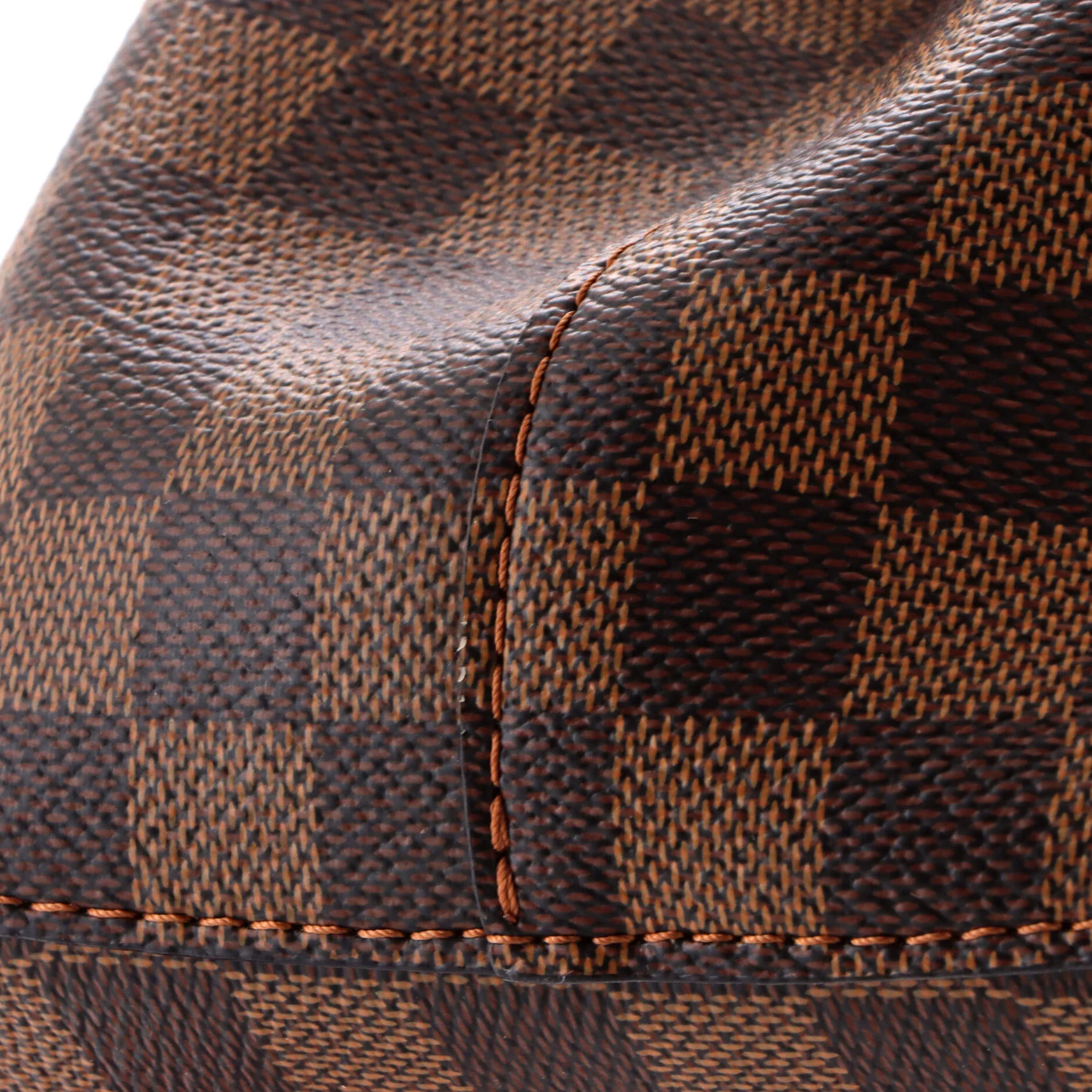 NeoNoe Handbag Damier with Leather MM - Image 6