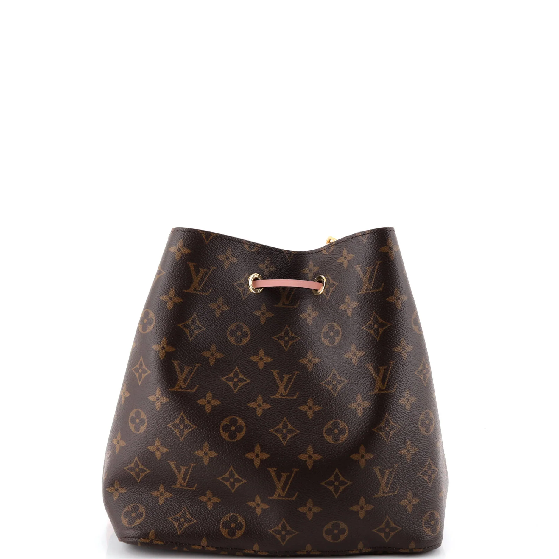 NeoNoe Handbag Monogram Canvas with Leather MM - Image 3