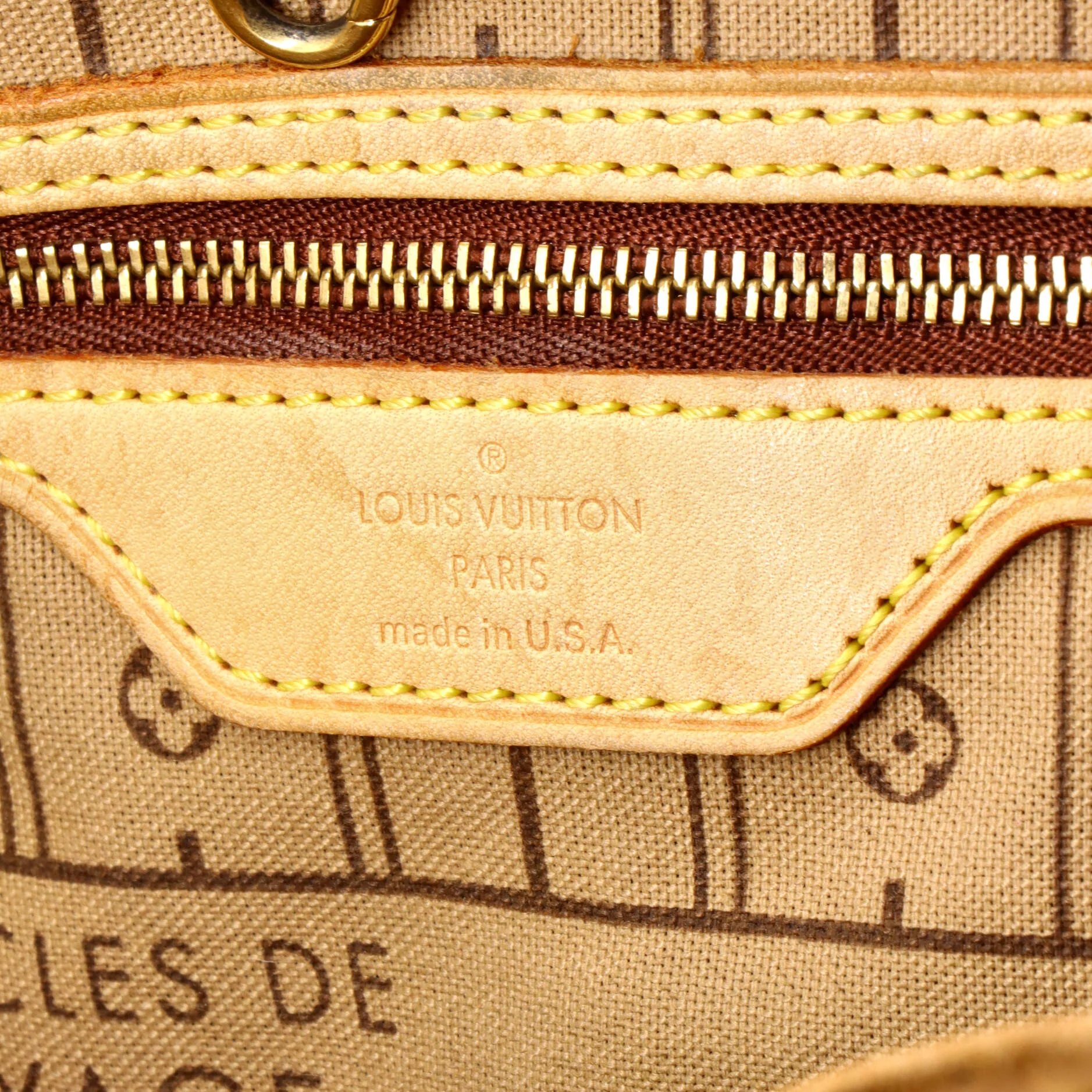 Neverfull NM Tote Monogram Canvas PM - Image 6