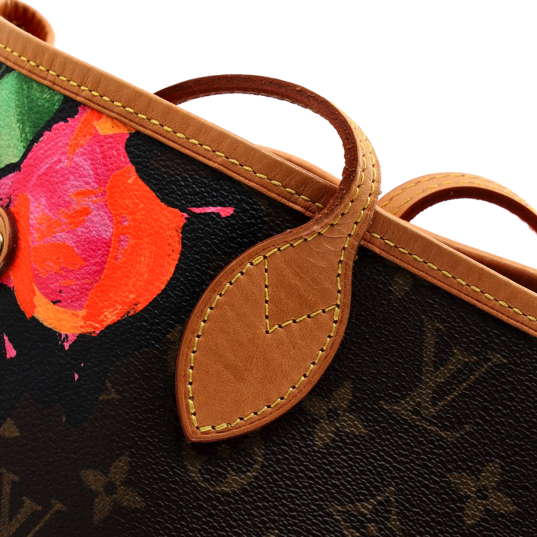 Neverfull Tote Limited Edition Monogram Roses MM - Image 7