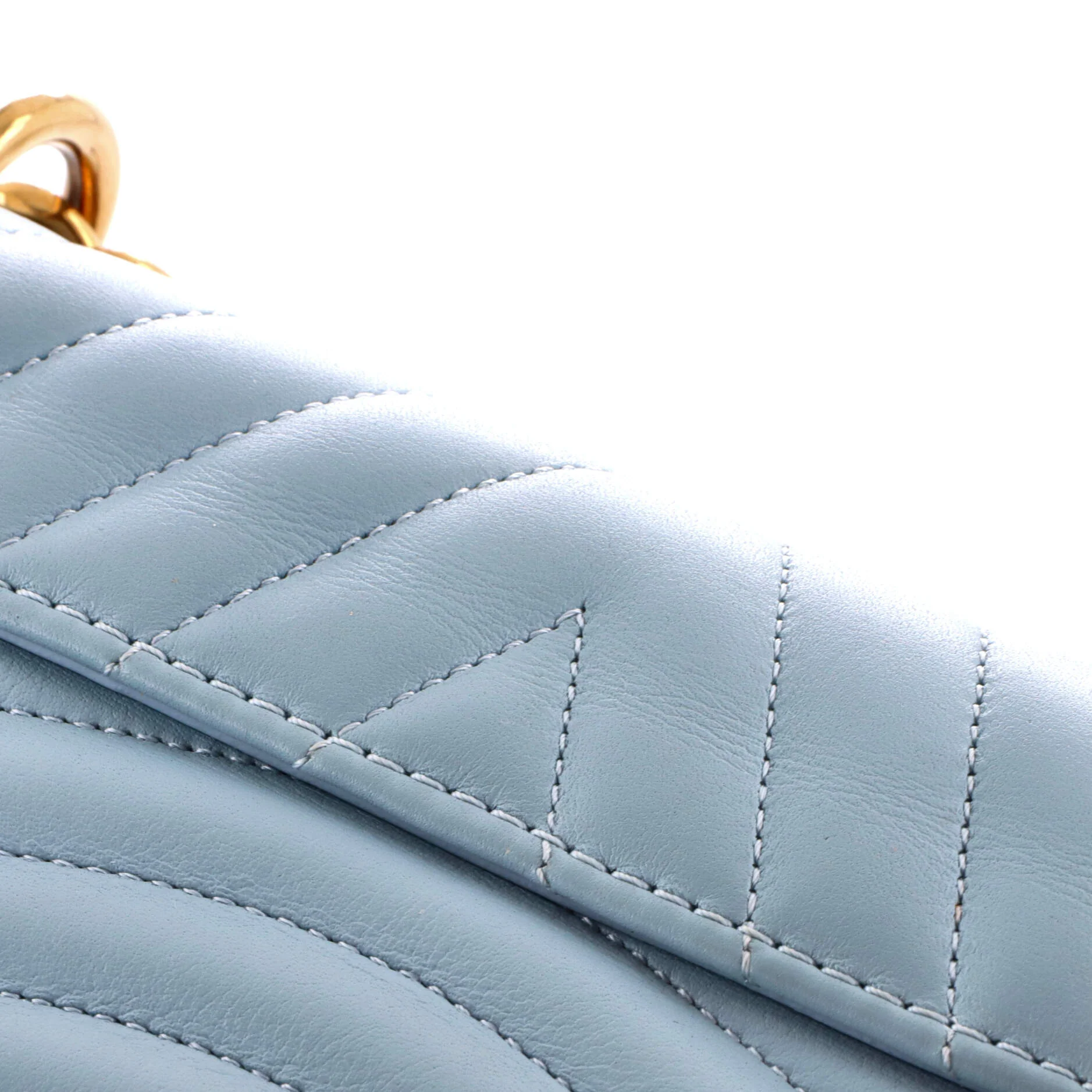 New Wave Chain Bag Quilted Leather PM - Image 6