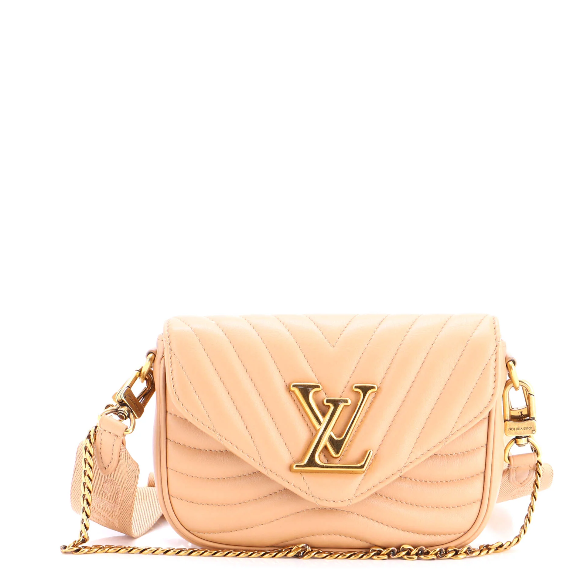 New Wave Multi Pochette Quilted Leather