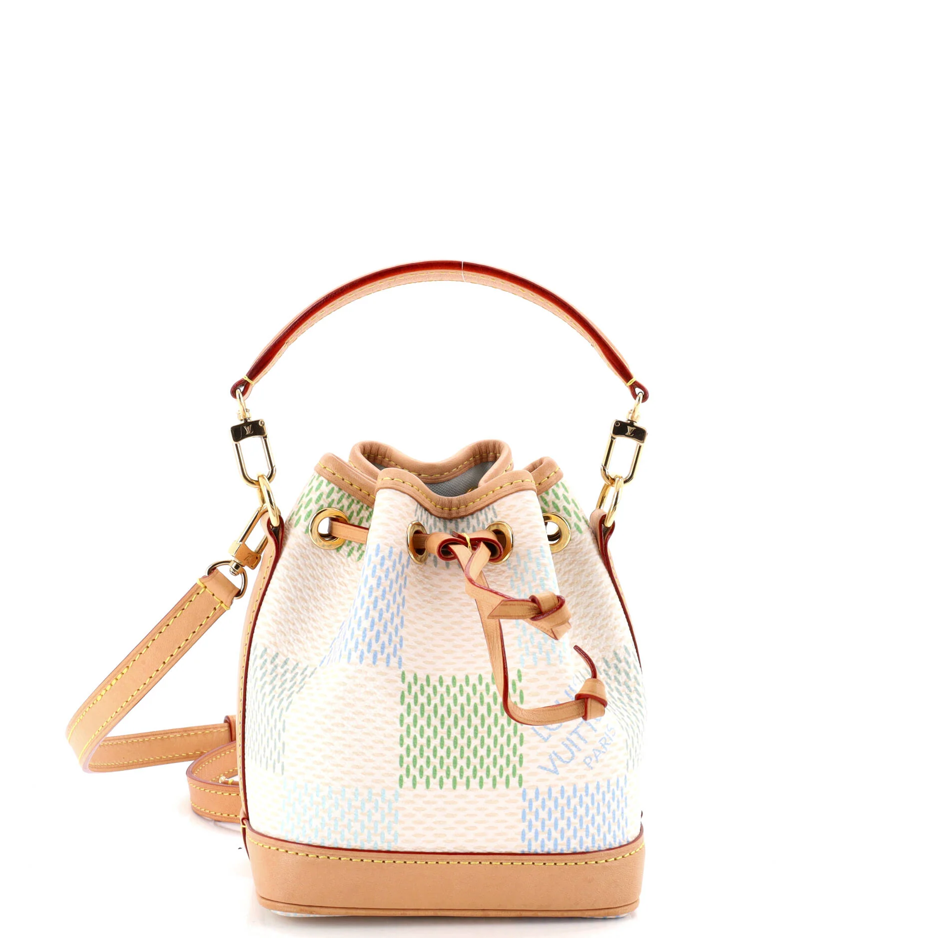 Noe NM Handbag Limited Edition Damierlicious Giant Nano