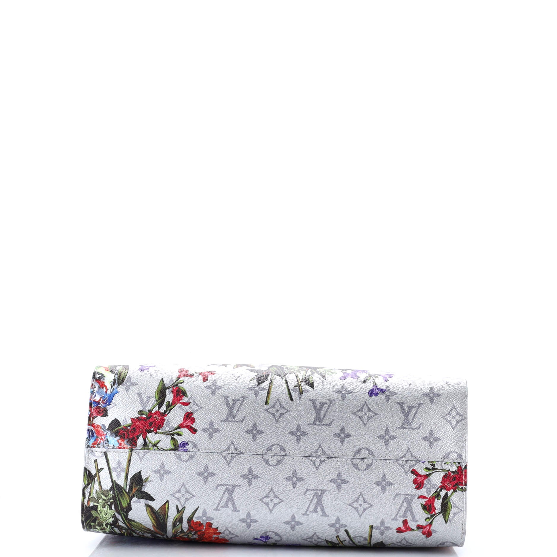 OnTheGo Tote Limited Edition Floral Monogram Canvas MM - Image 4