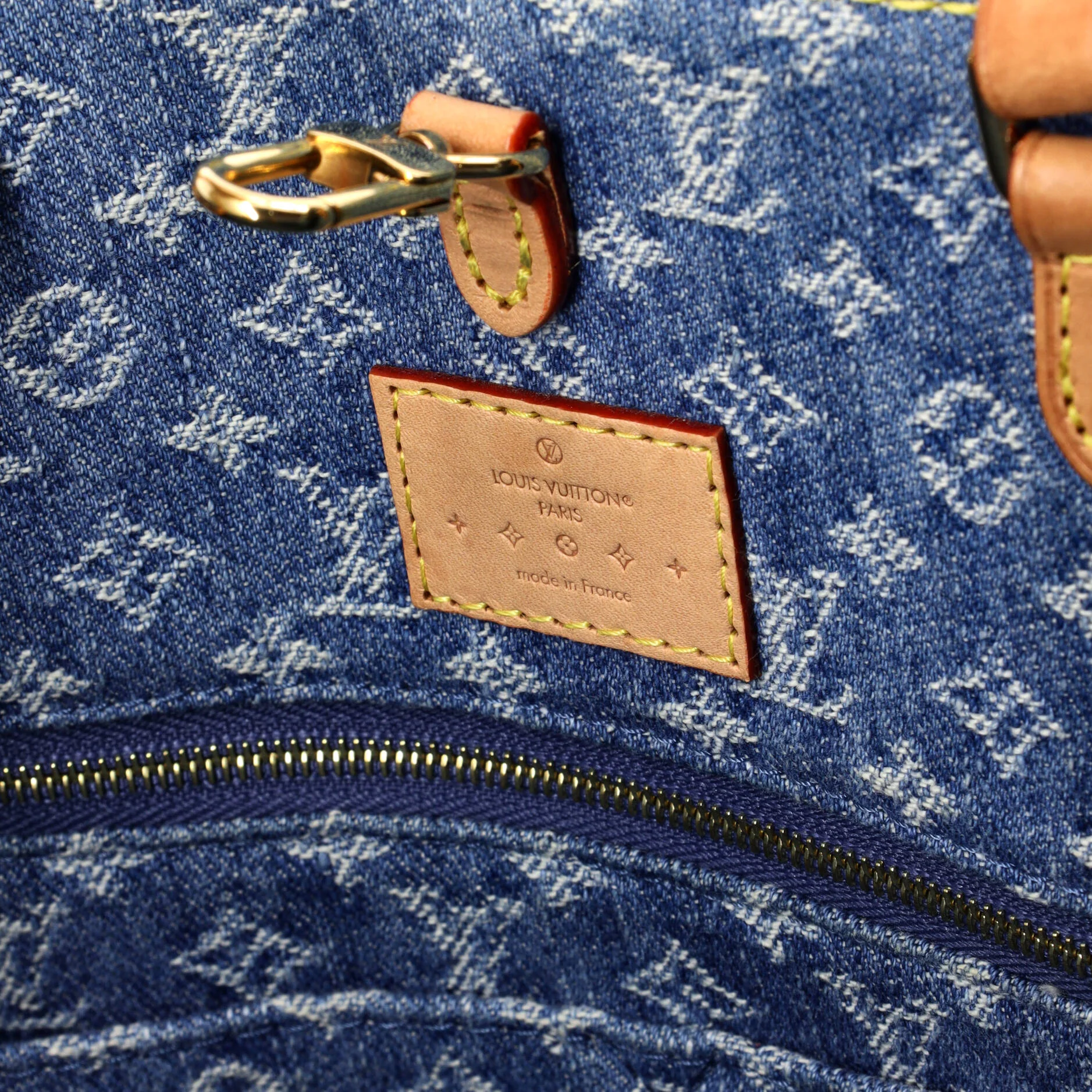 OnTheGo Tote Monogram Denim MM - Image 7