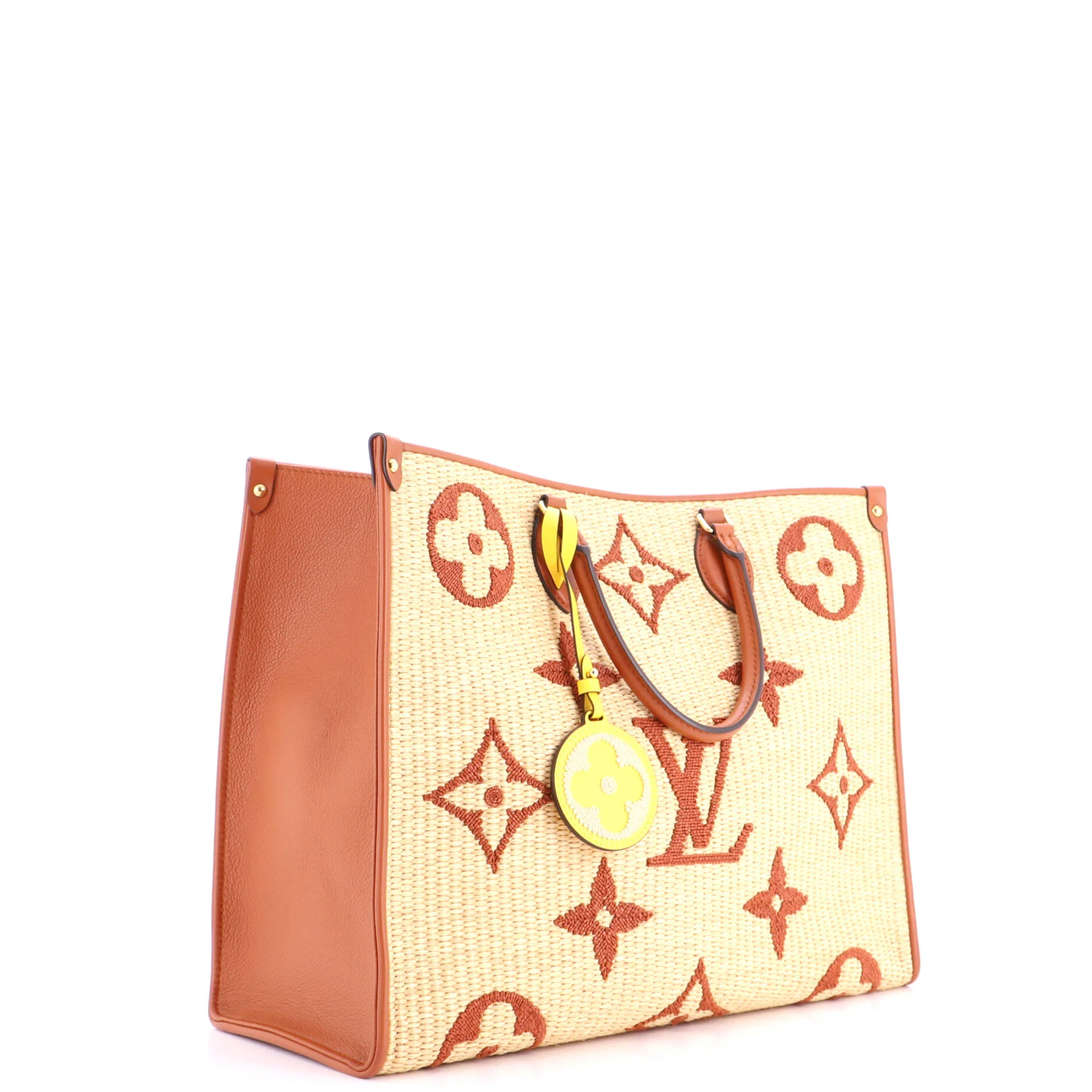 OnTheGo Tote Monogram Giant Raffia GM - Image 2