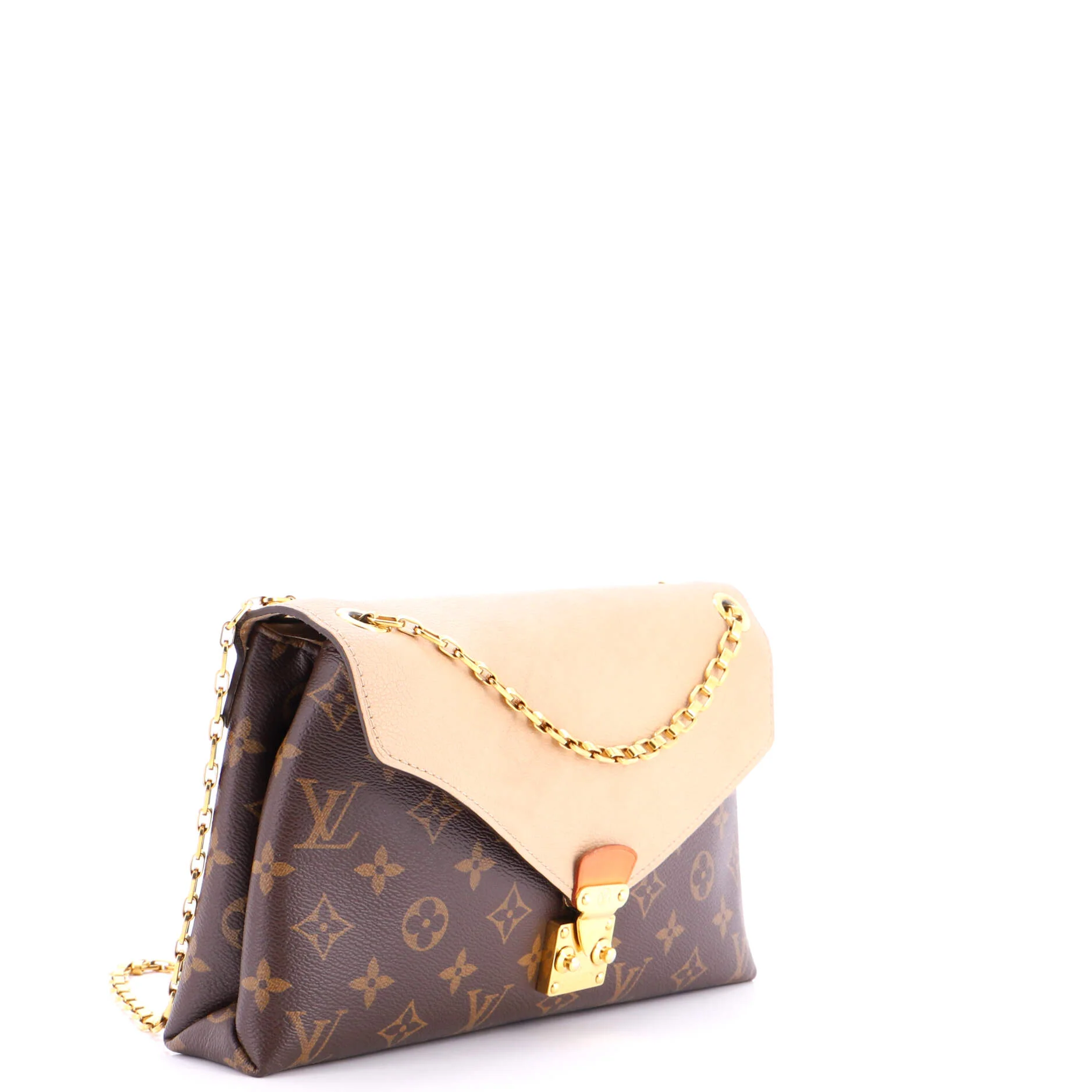 Pallas Chain Shoulder Bag Monogram Canvas and Calfskin - Image 2