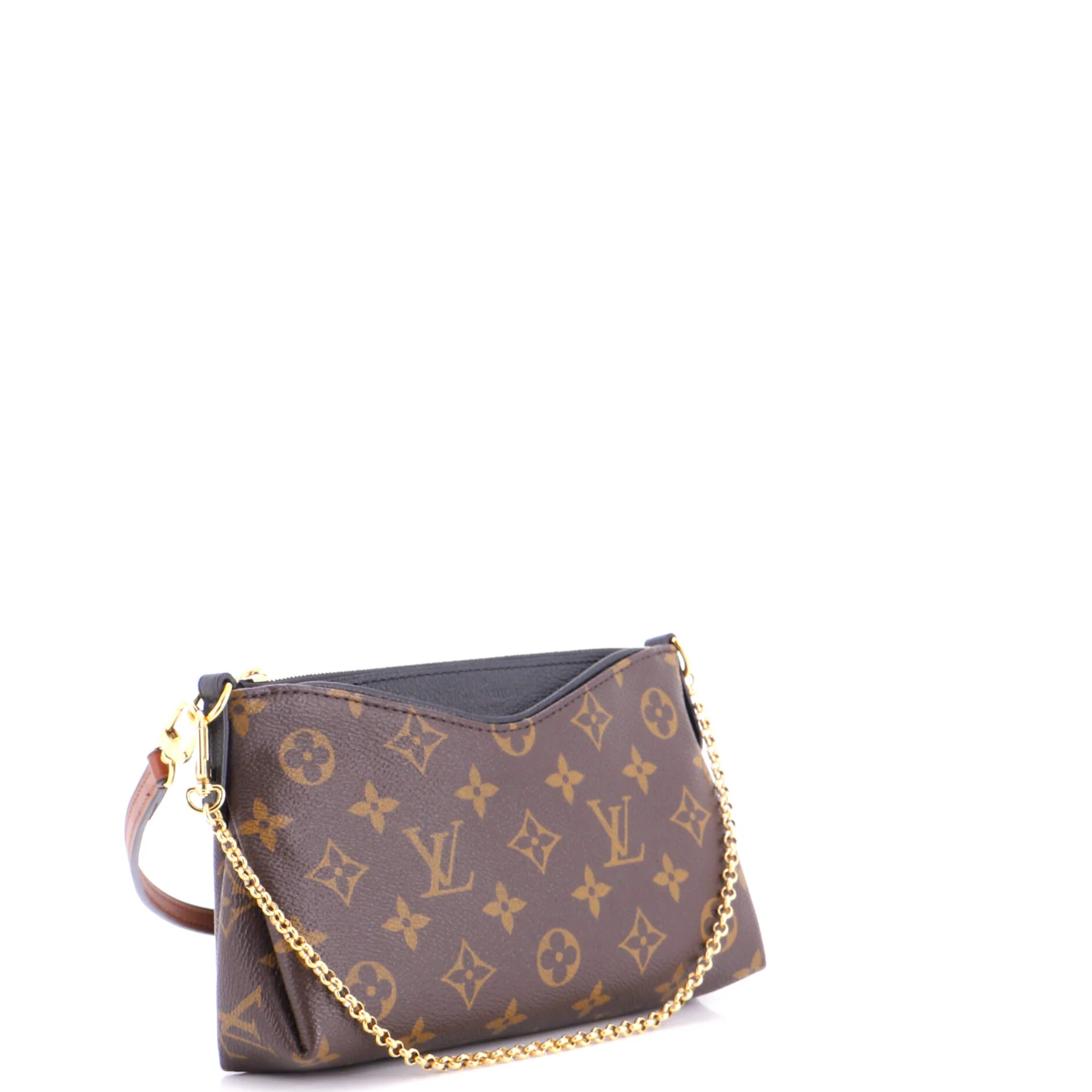 Pallas Clutch Monogram Canvas with Leather - Image 2