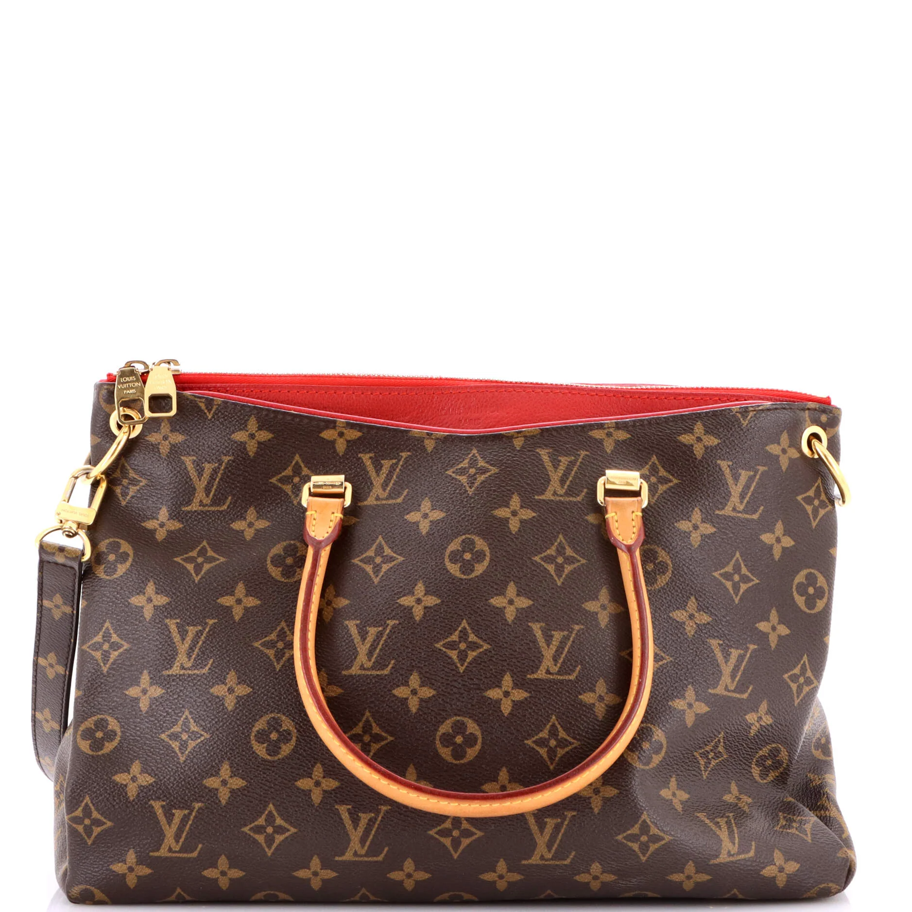 Pallas Tote Monogram Canvas with Leather