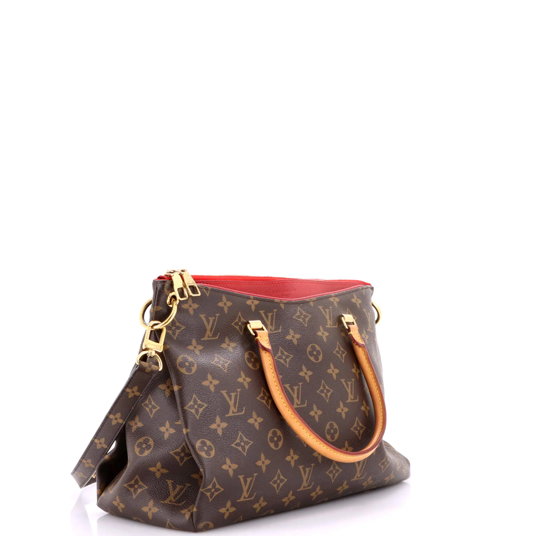 Pallas Tote Monogram Canvas with Leather - Image 2
