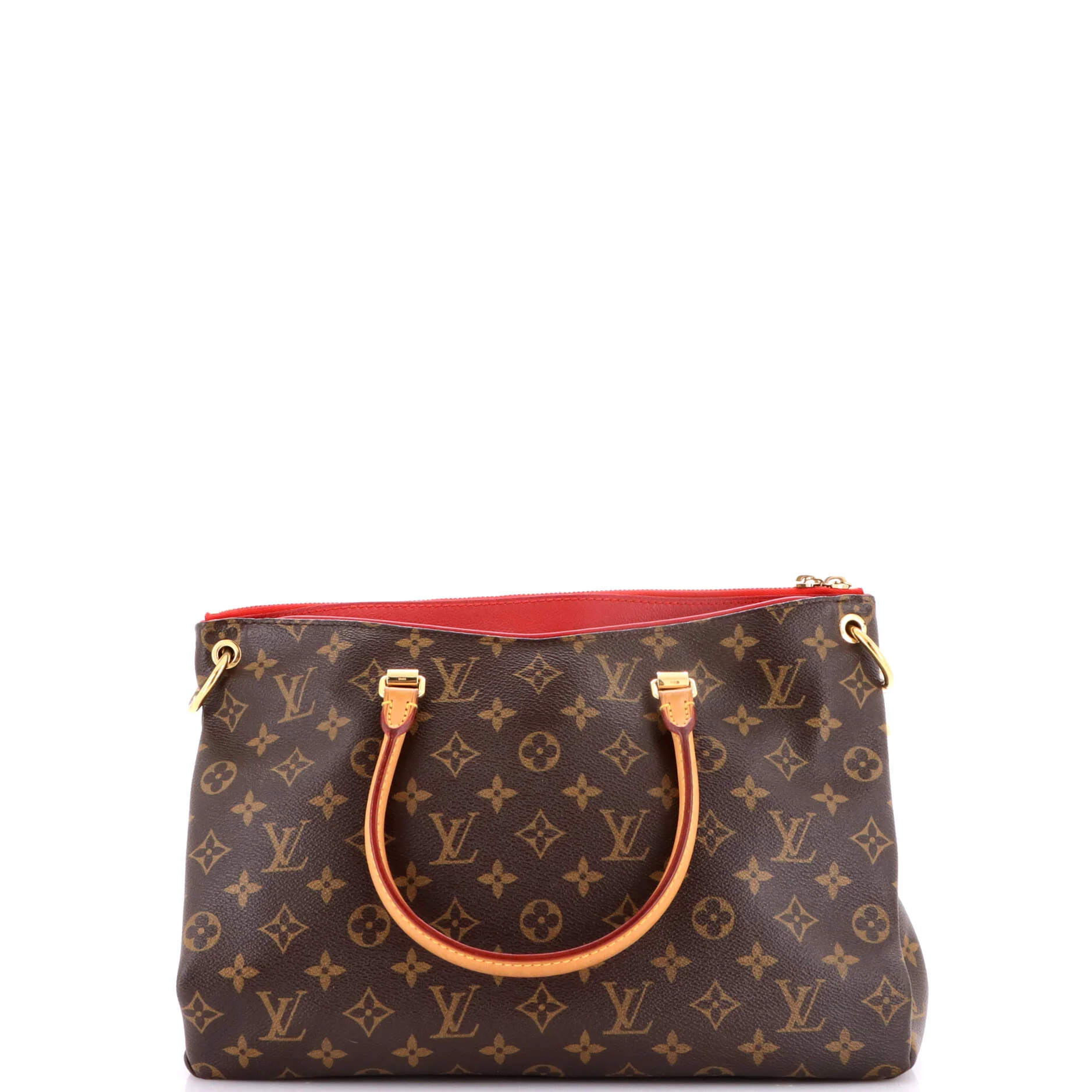 Pallas Tote Monogram Canvas with Leather - Image 3
