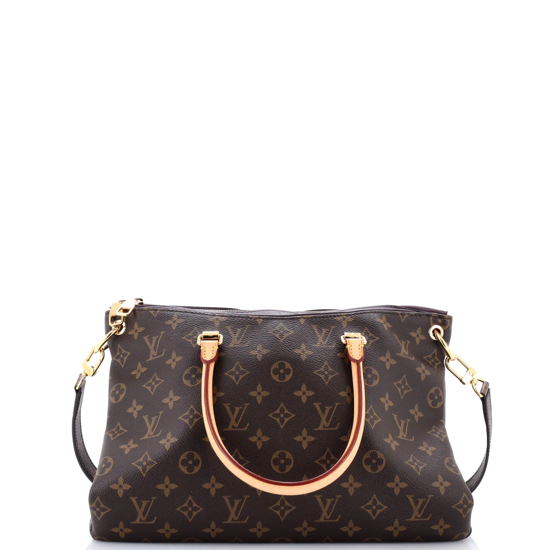 Pallas Tote Monogram Canvas with Leather