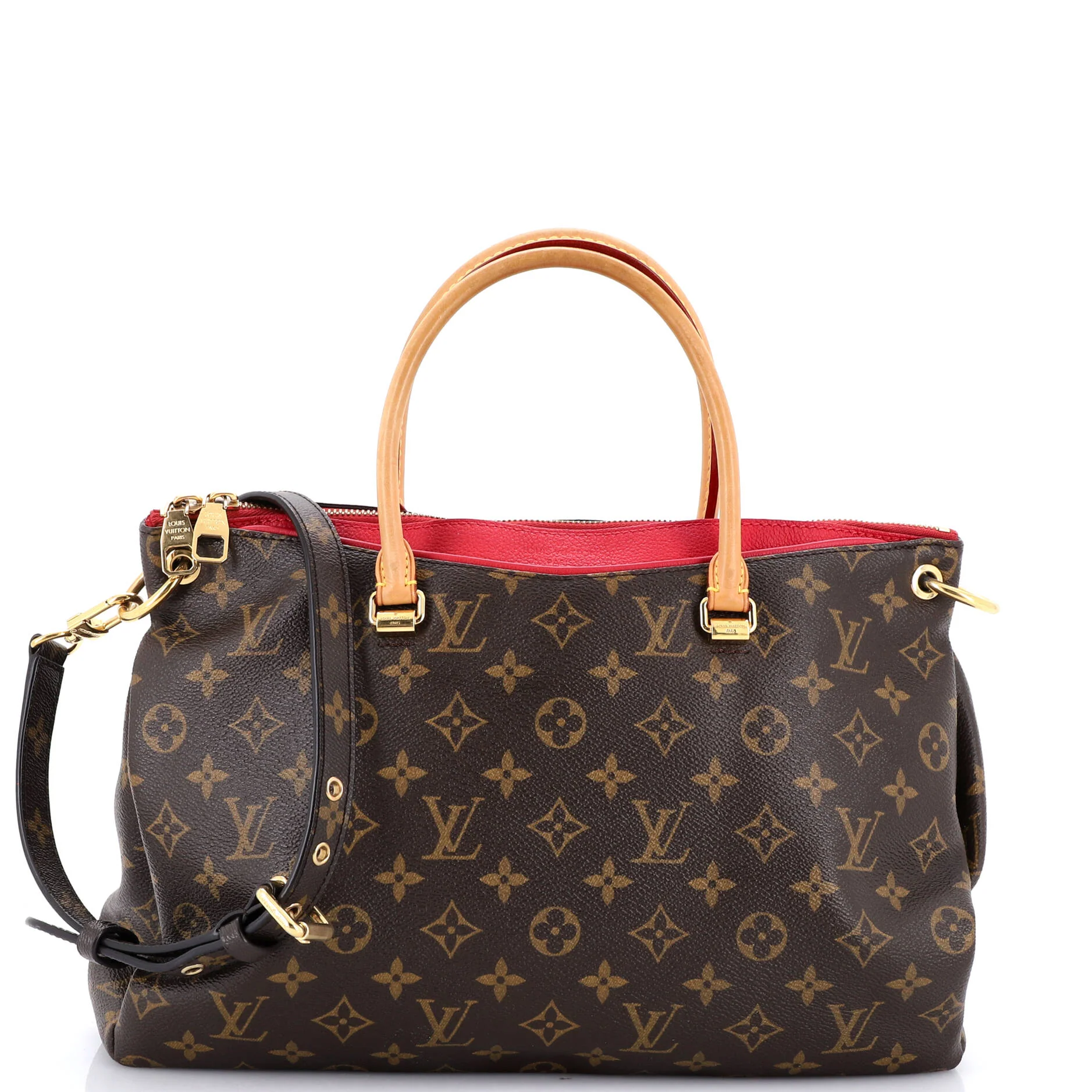 Pallas Tote Monogram Canvas with Leather