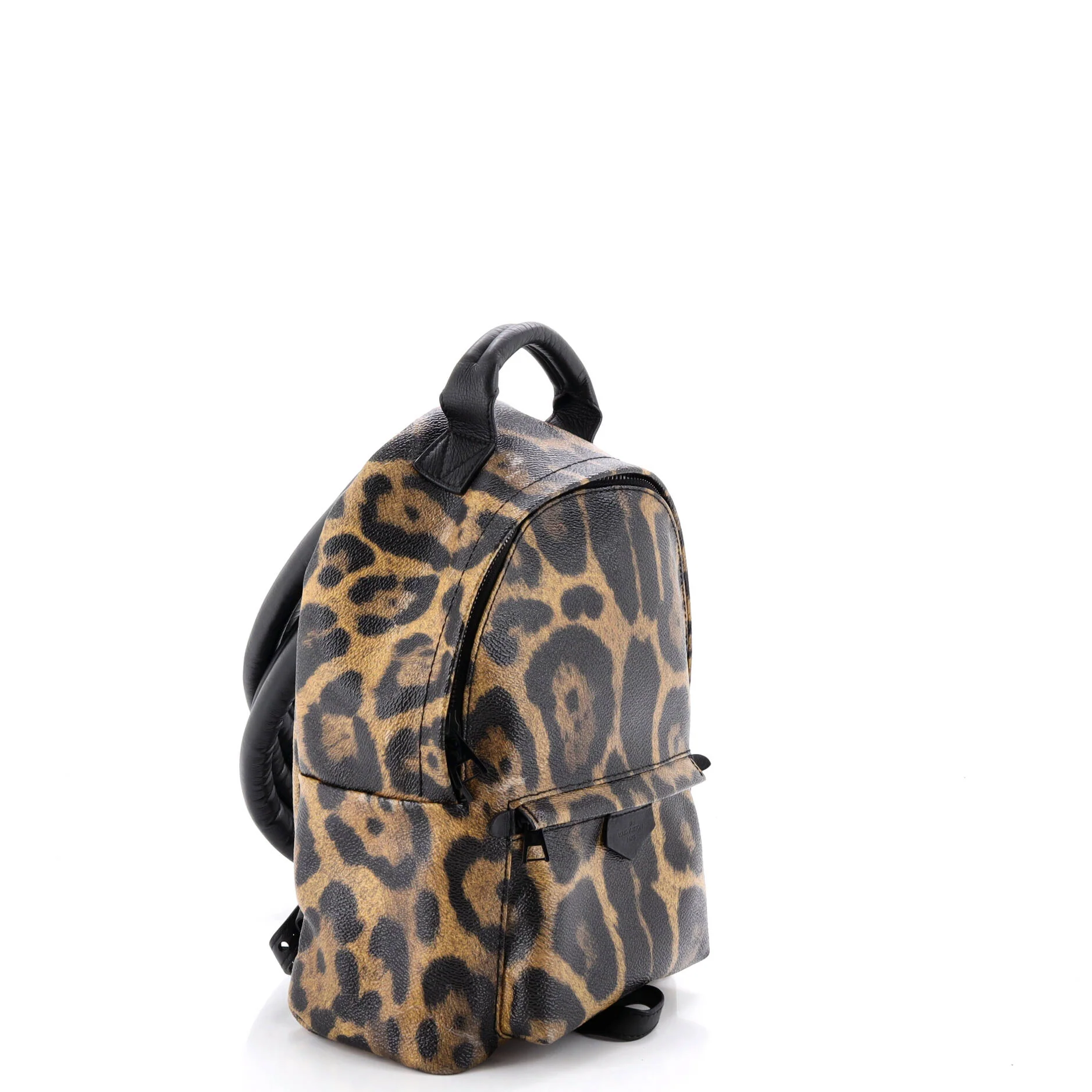 Palm Springs Backpack Wild Animal Print Canvas PM - Image 2
