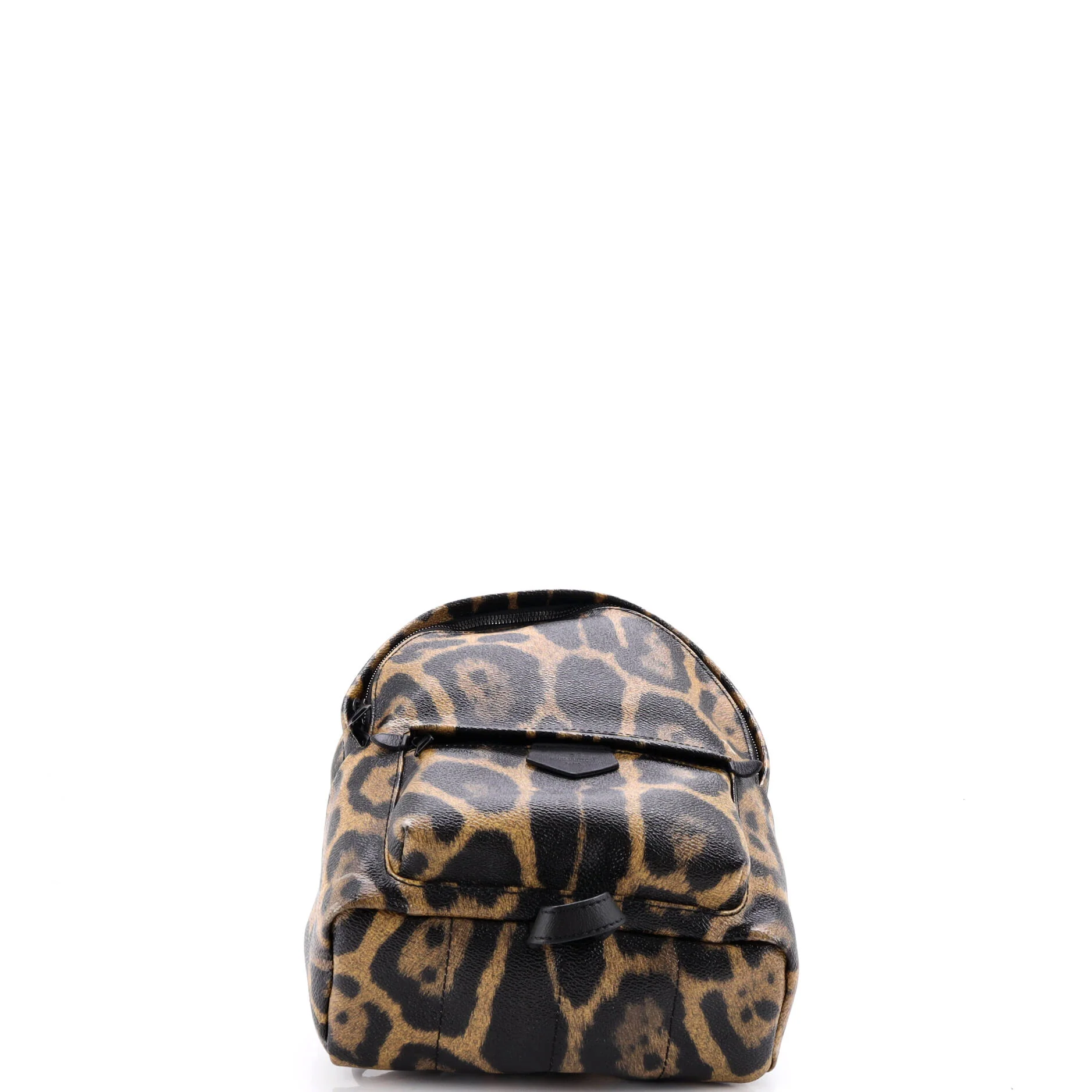 Palm Springs Backpack Wild Animal Print Canvas PM - Image 4