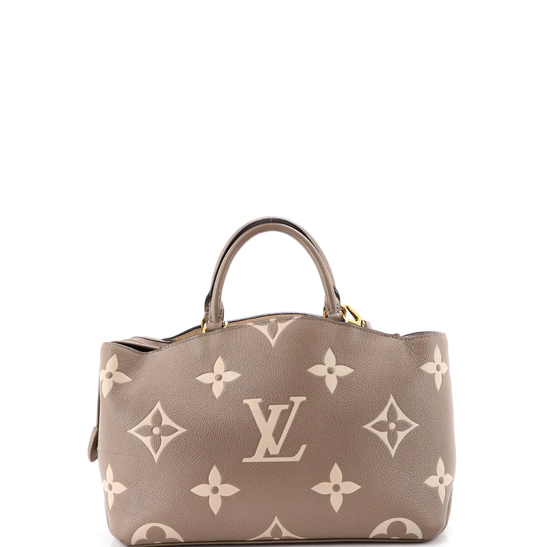 Petit Palais Handbag Bicolor Monogram Empreinte Giant - Image 3