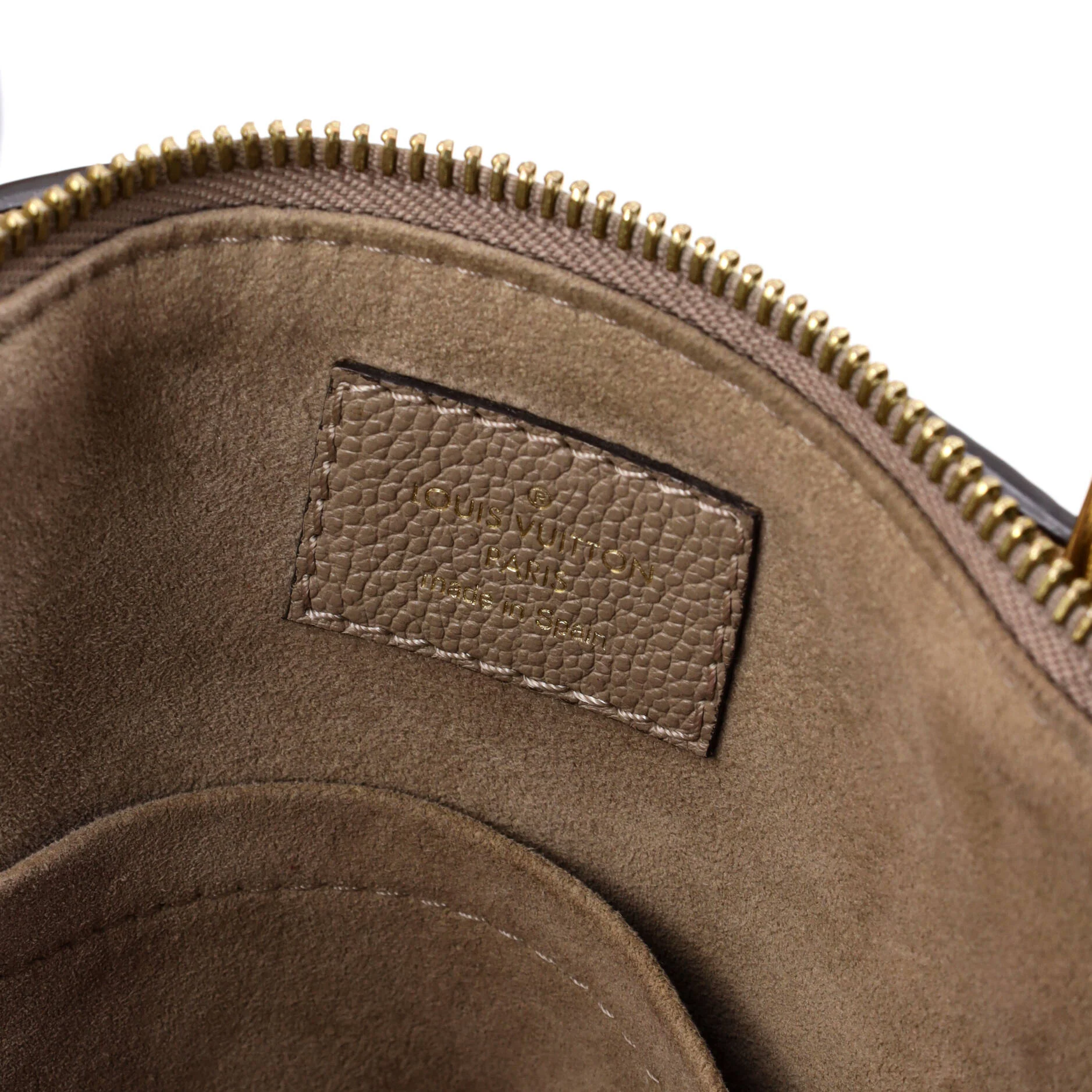 Petit Palais Handbag Bicolor Monogram Empreinte Giant - Image 7