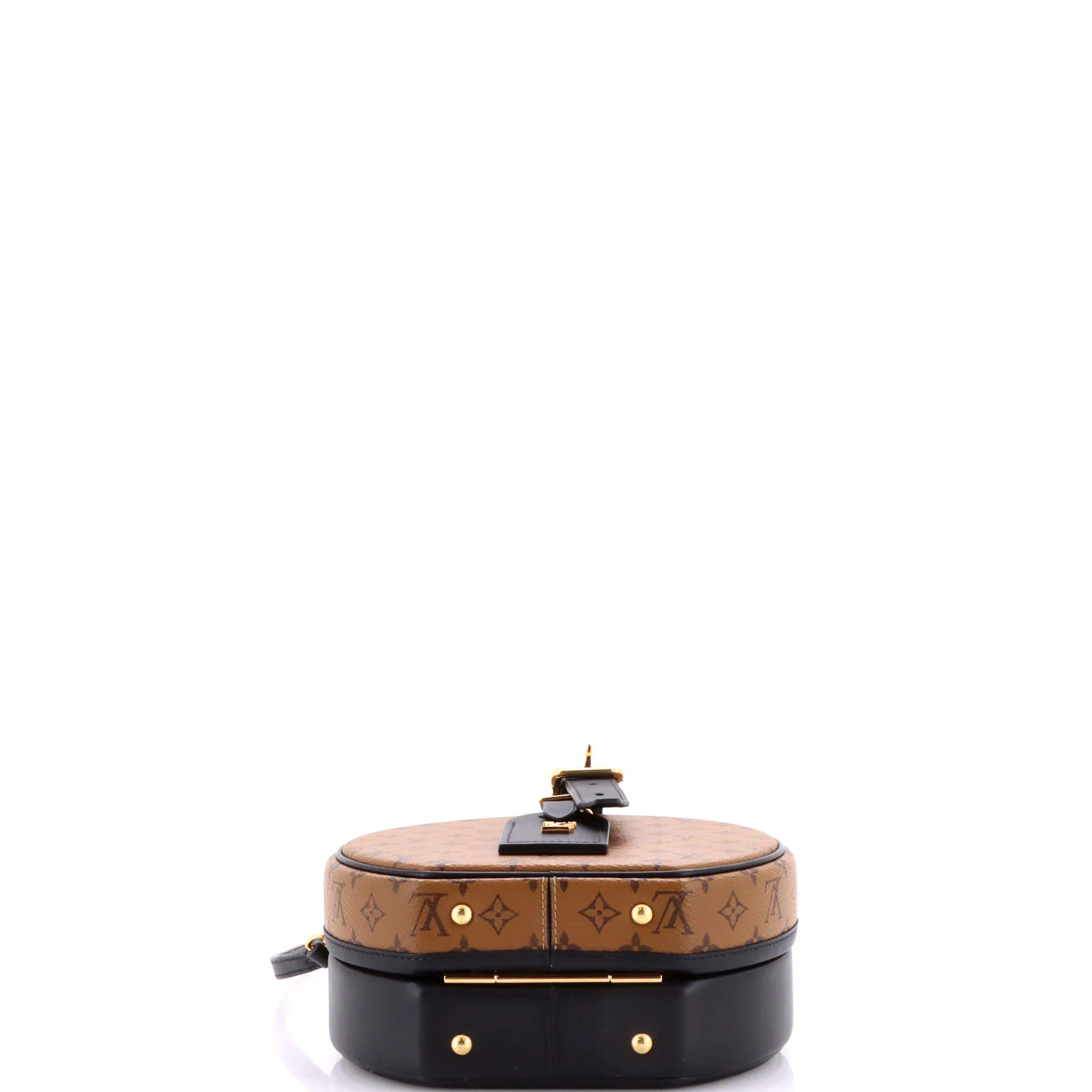 Petite Boite Chapeau Bag Reverse Monogram Canvas - Image 4