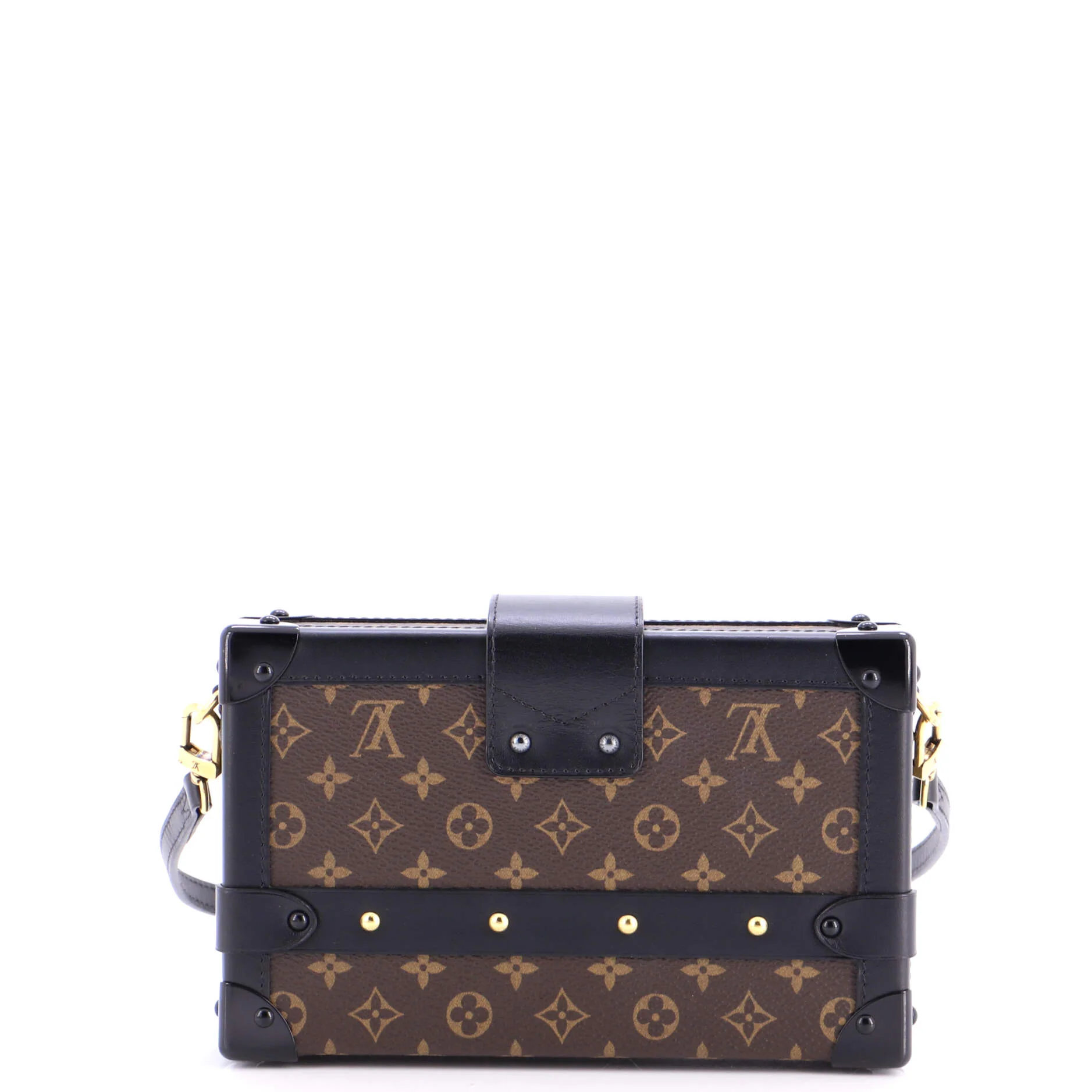 Petite Malle Handbag Monogram Canvas - Image 3