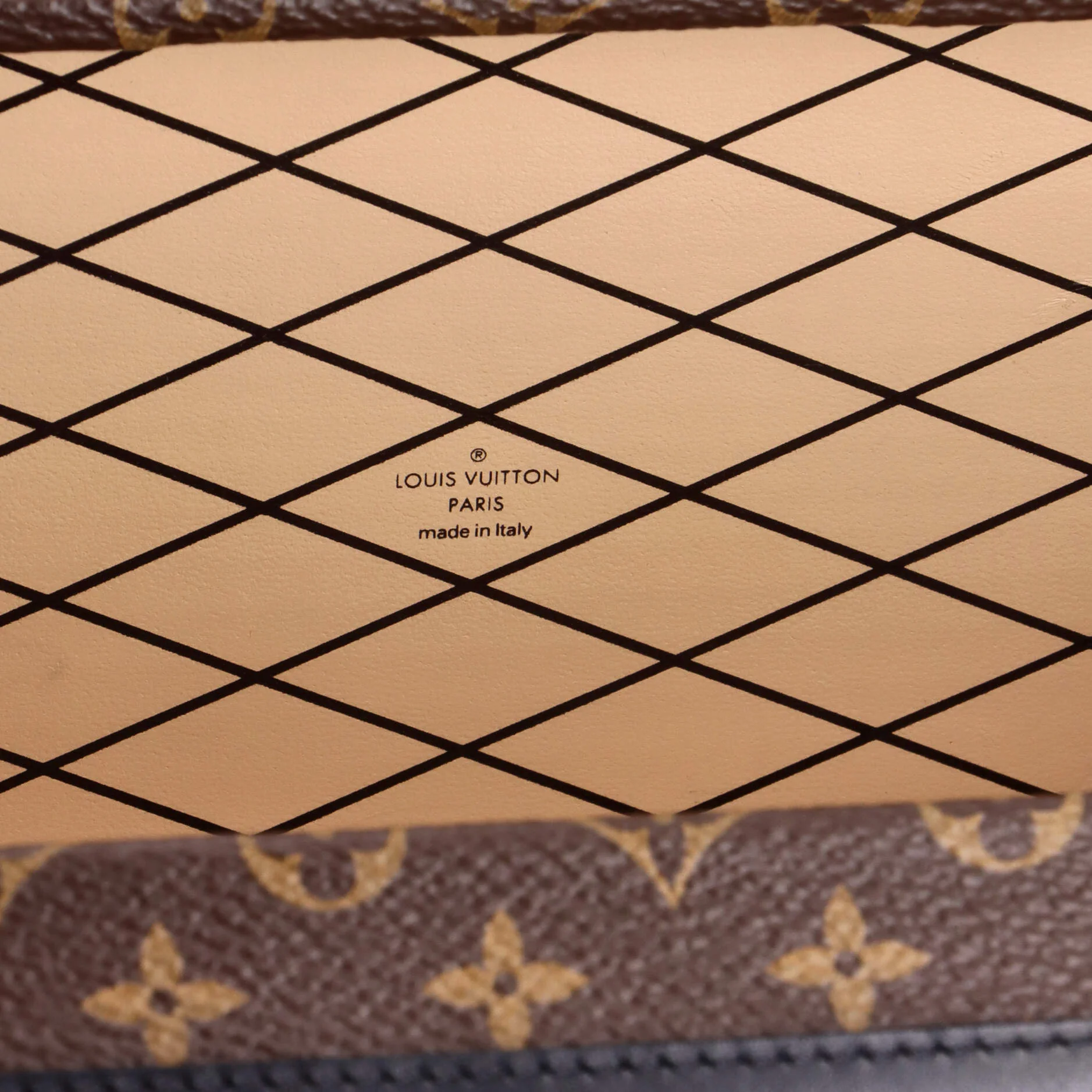 Petite Malle Handbag Monogram Canvas - Image 8