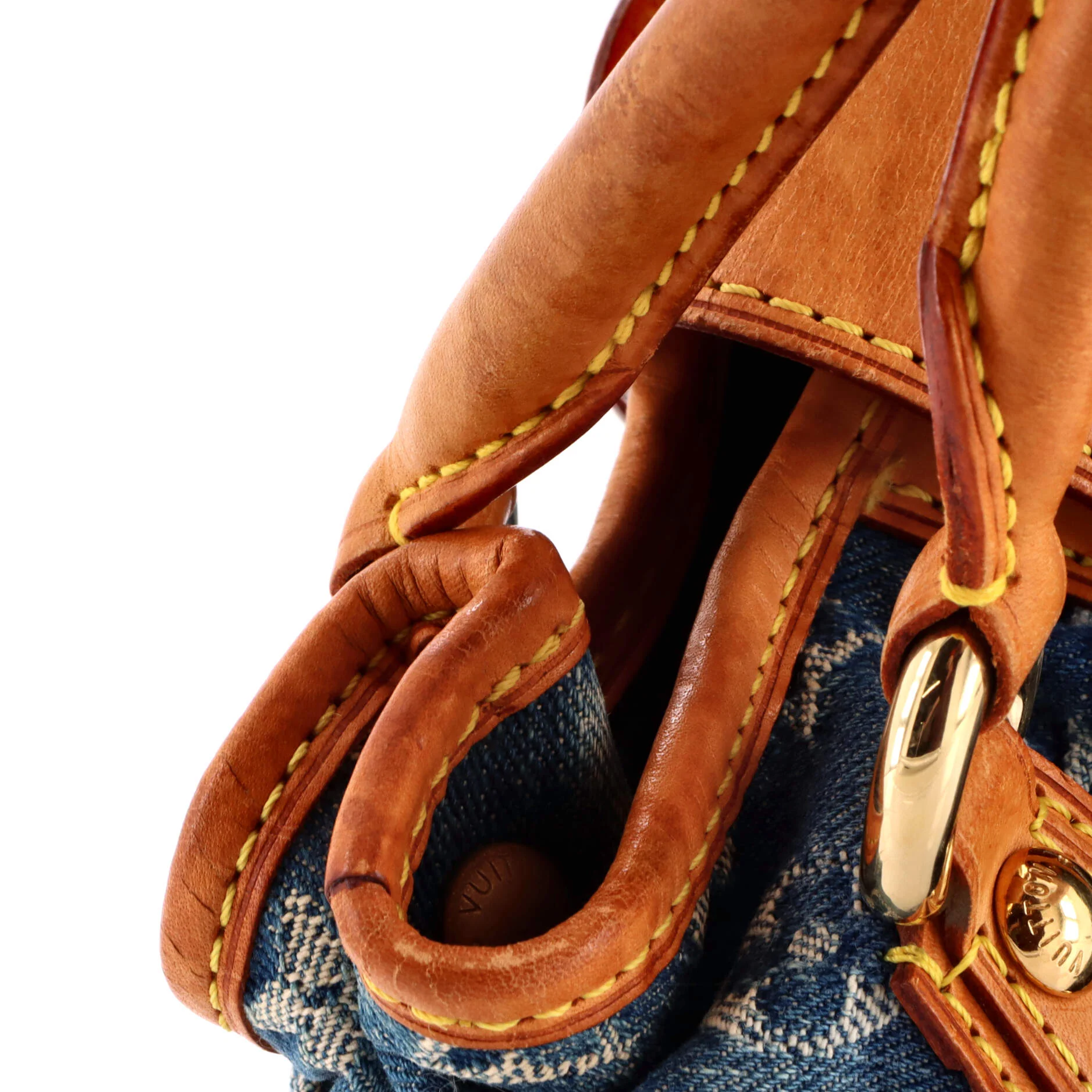 Pleaty Handbag Denim Small - Image 13