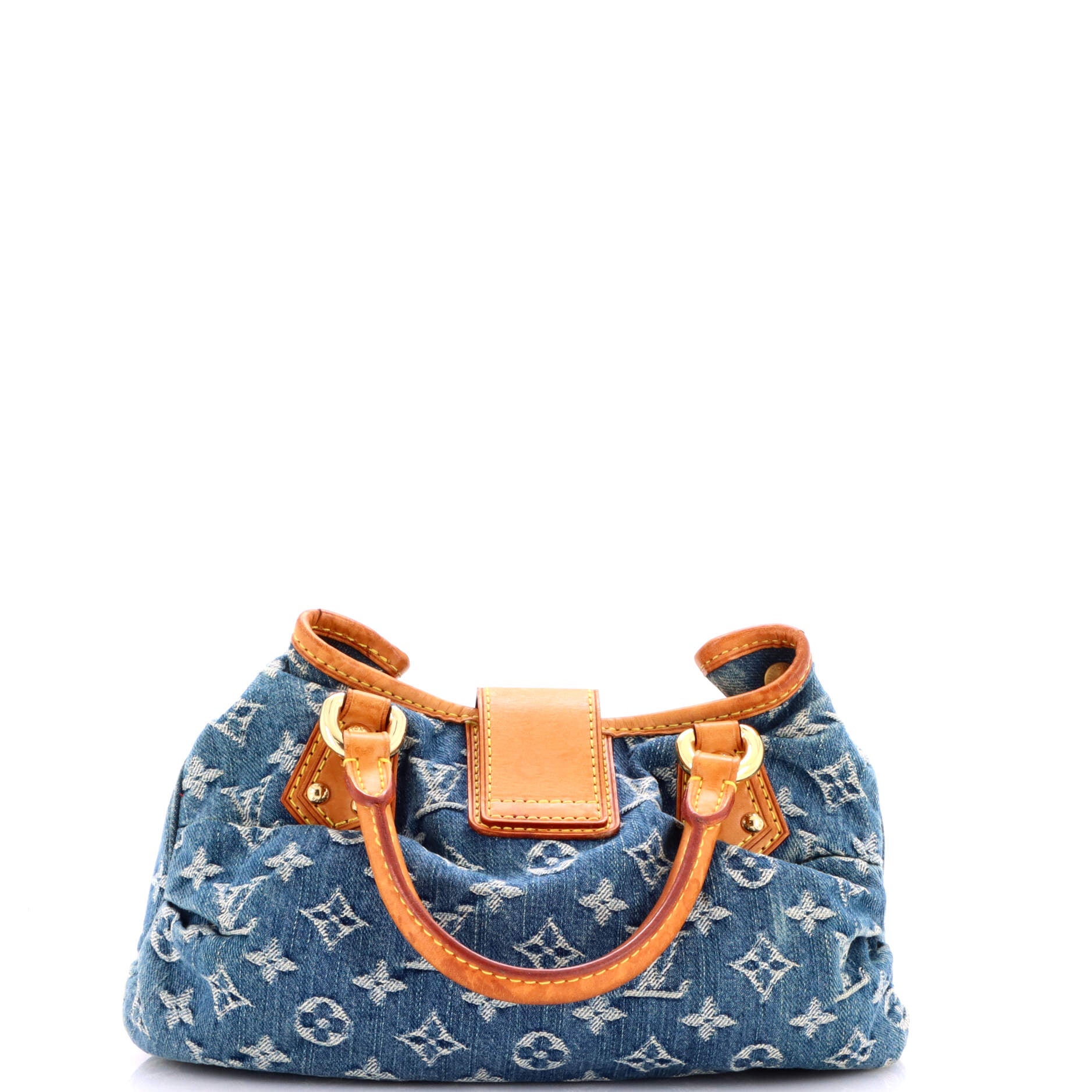 Pleaty Handbag Denim Small - Image 6