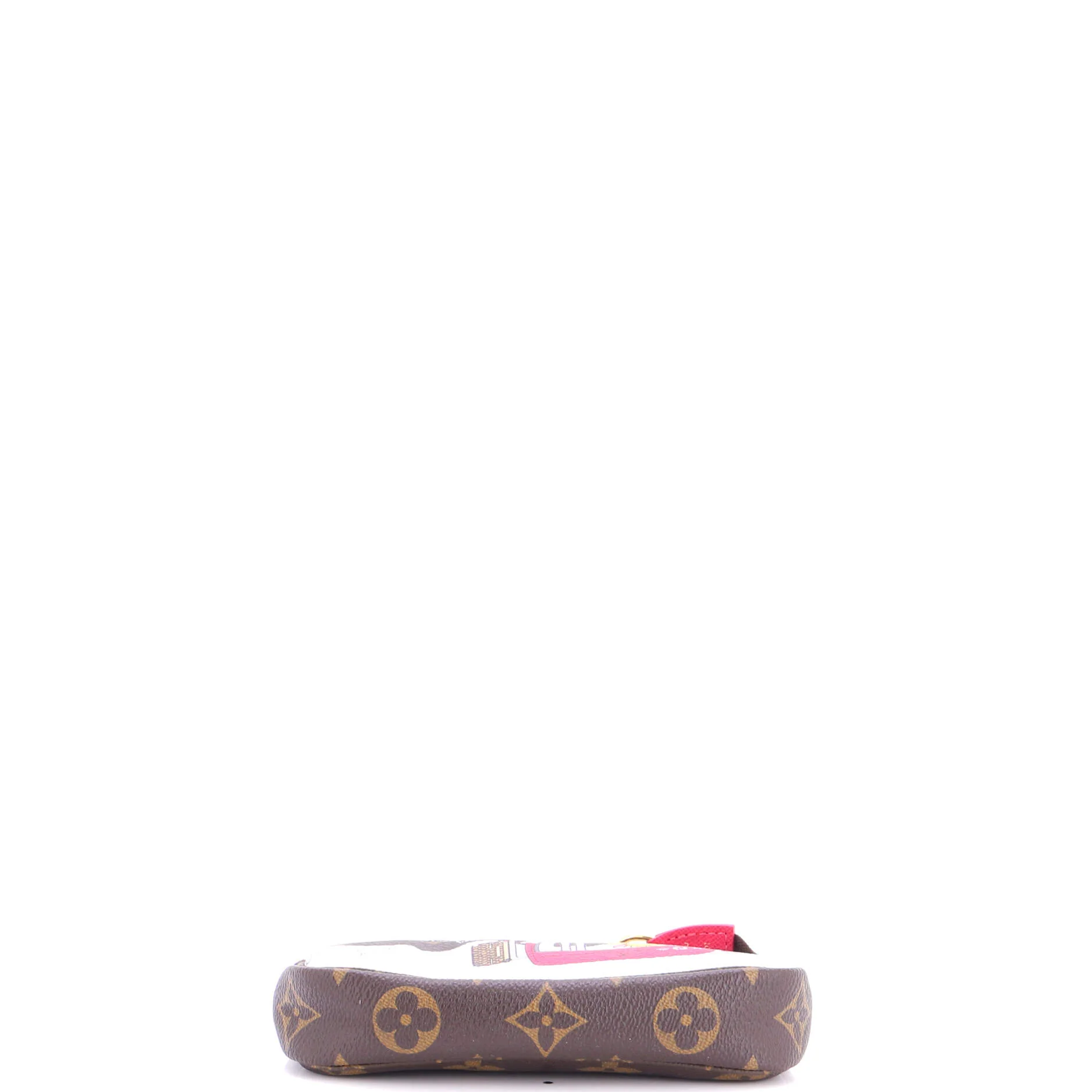 Pochette Accessoires Limited Edition Vivienne Xmas Monogram Canvas Mini - Image 4