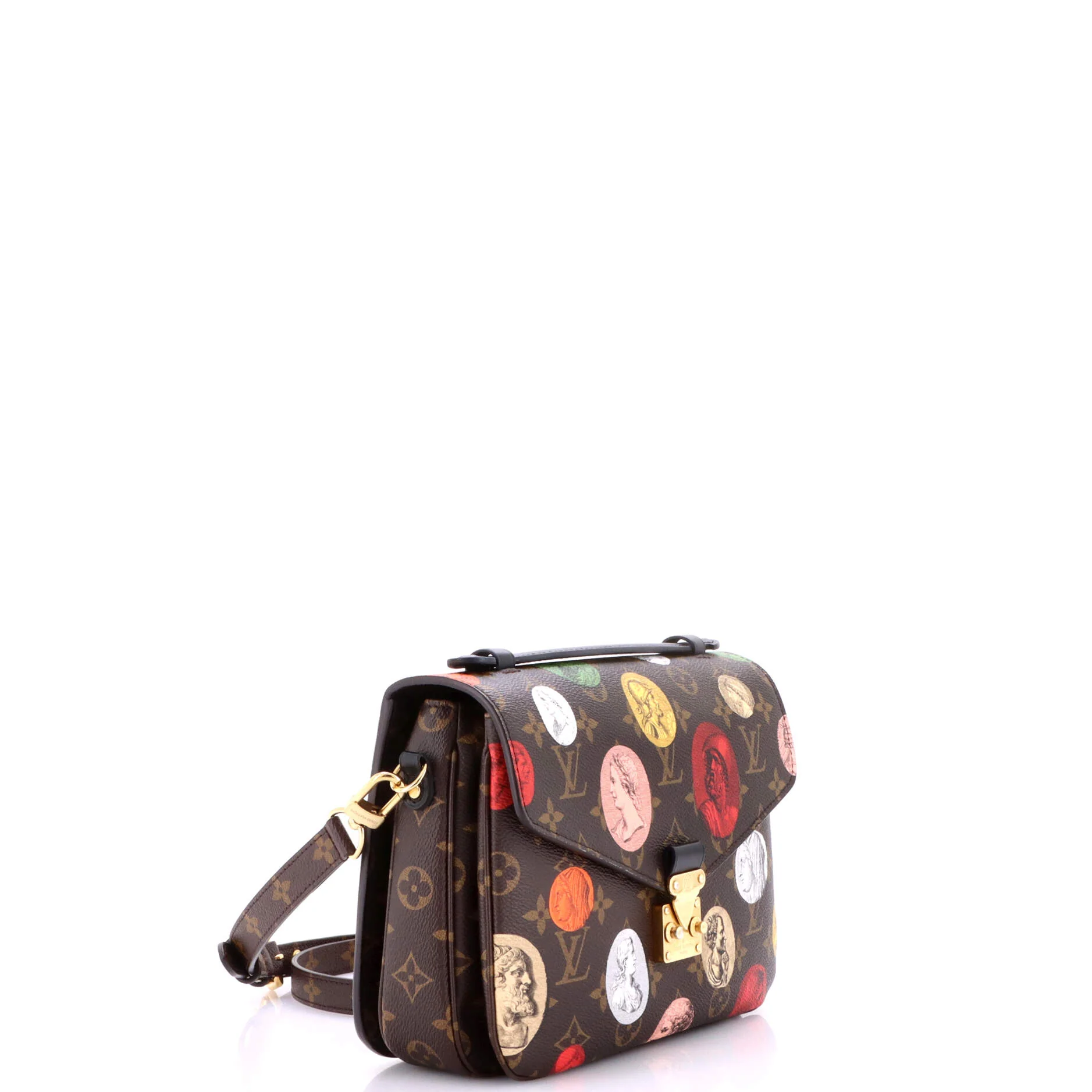 Pochette Metis Limited Edition Fornasetti Cameo Monogram Canvas - Image 2