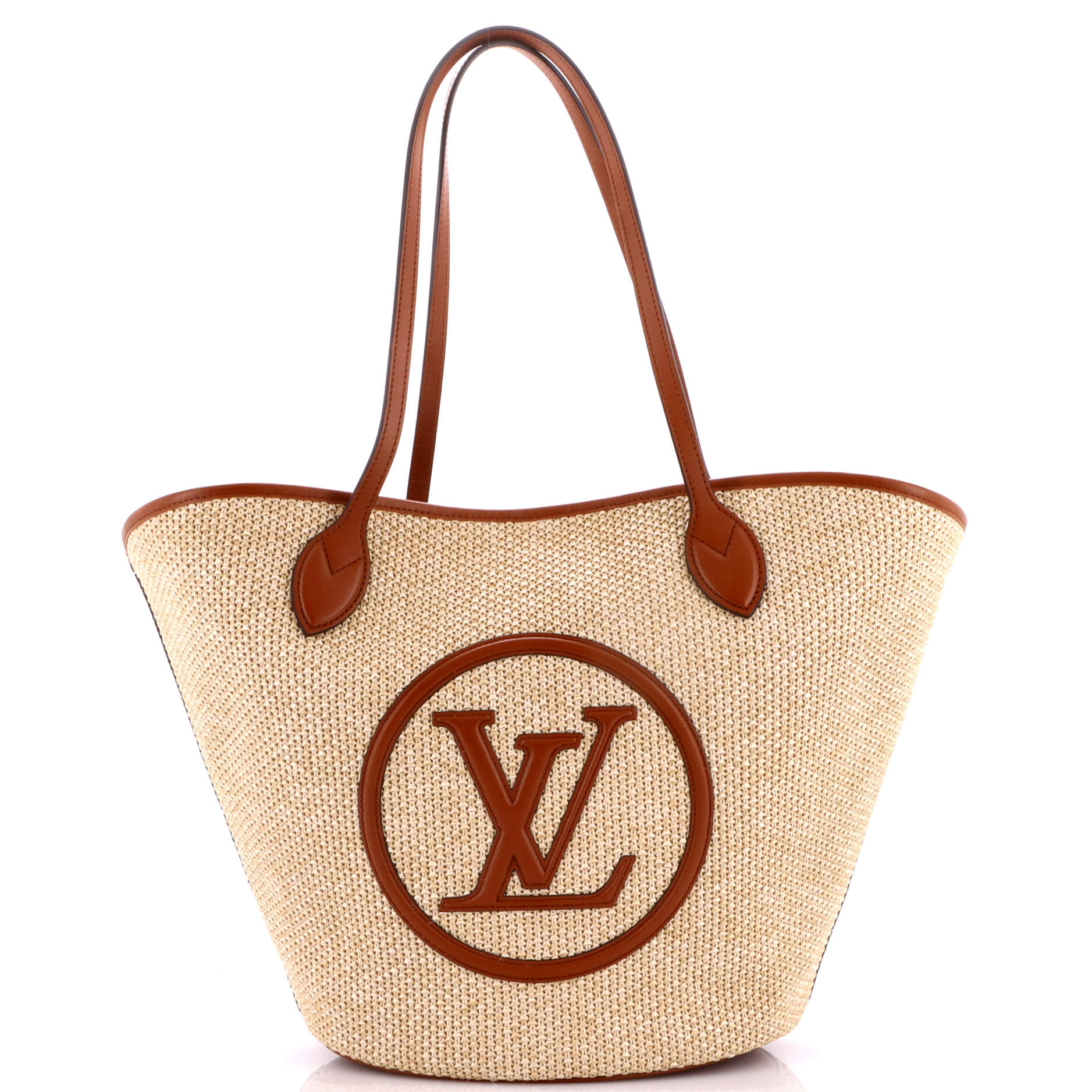 Saint Jacques NM Handbag Raffia and Leather